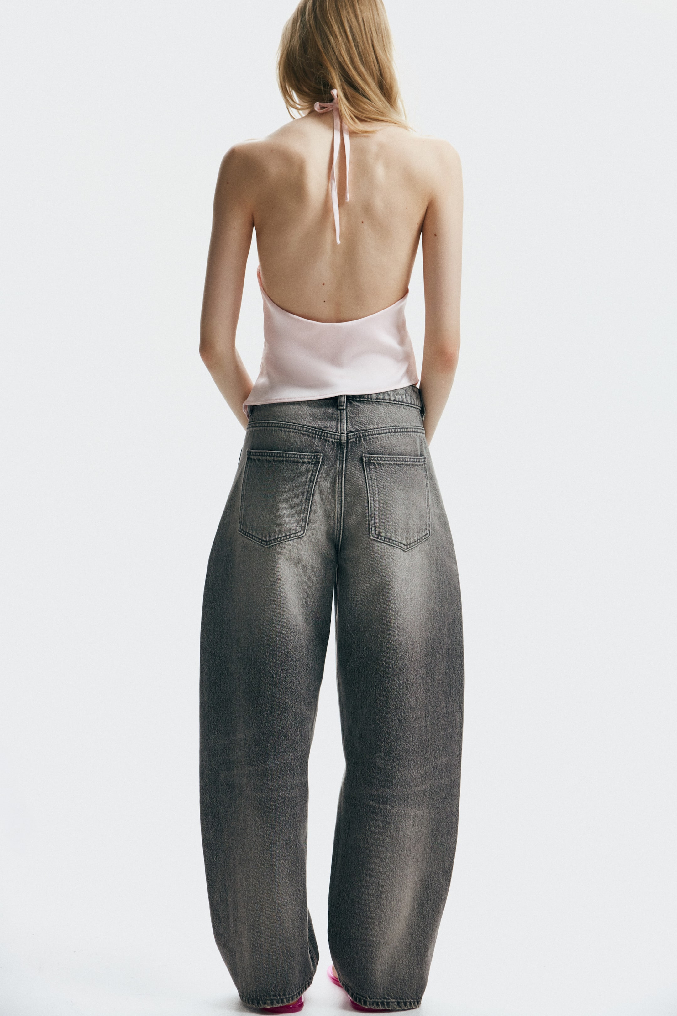 Женские джинсы H&M Baggy High Jeans — фото 3