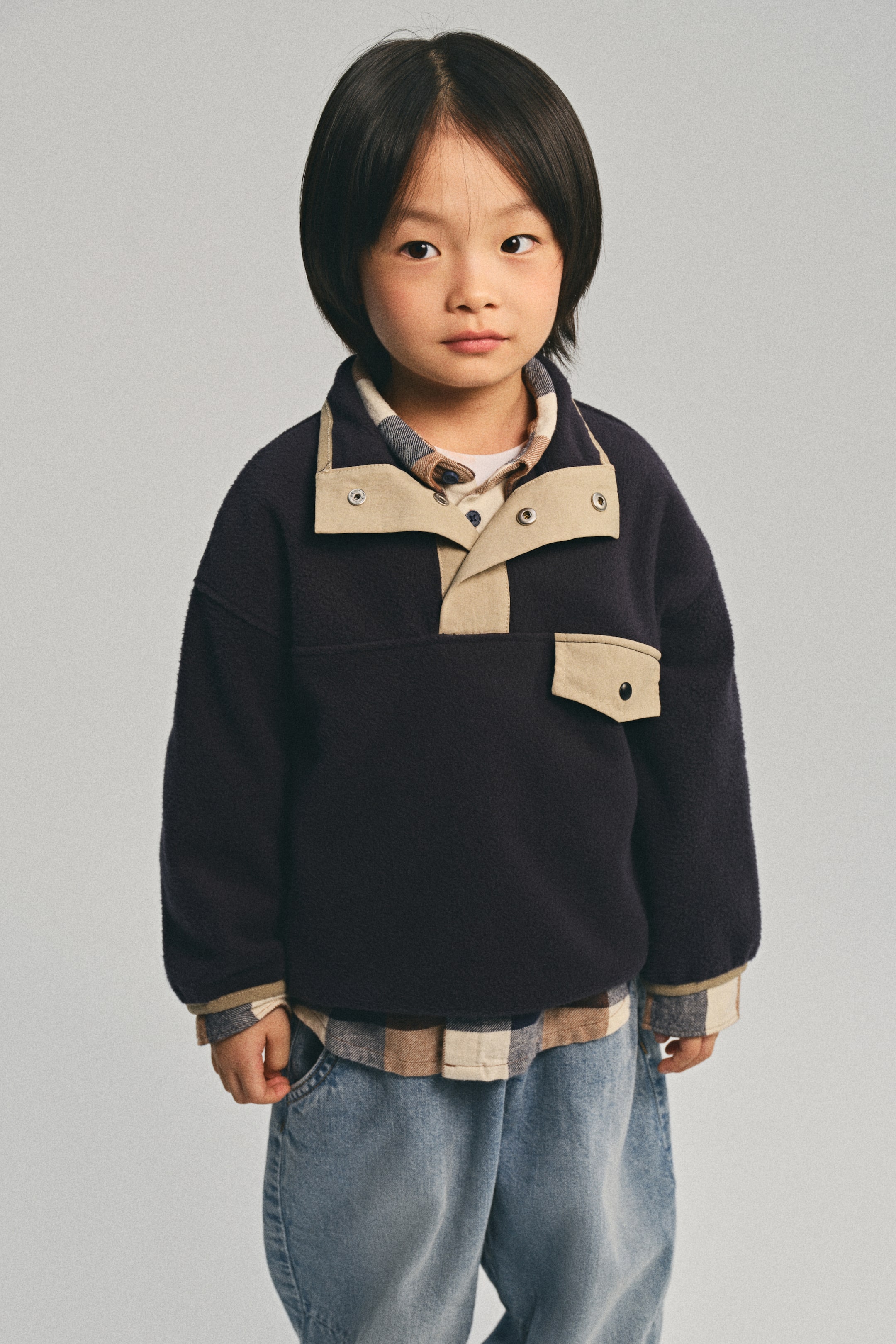 拡大画像を表示: テディトップス - ネイビーブルー | H&M JP 4