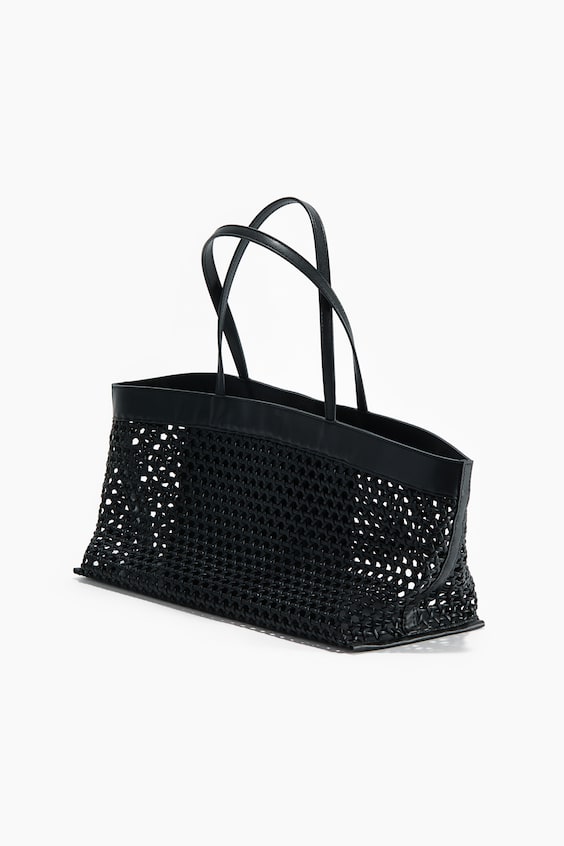 Женские сумки H&M Lattice-Weave Shopper