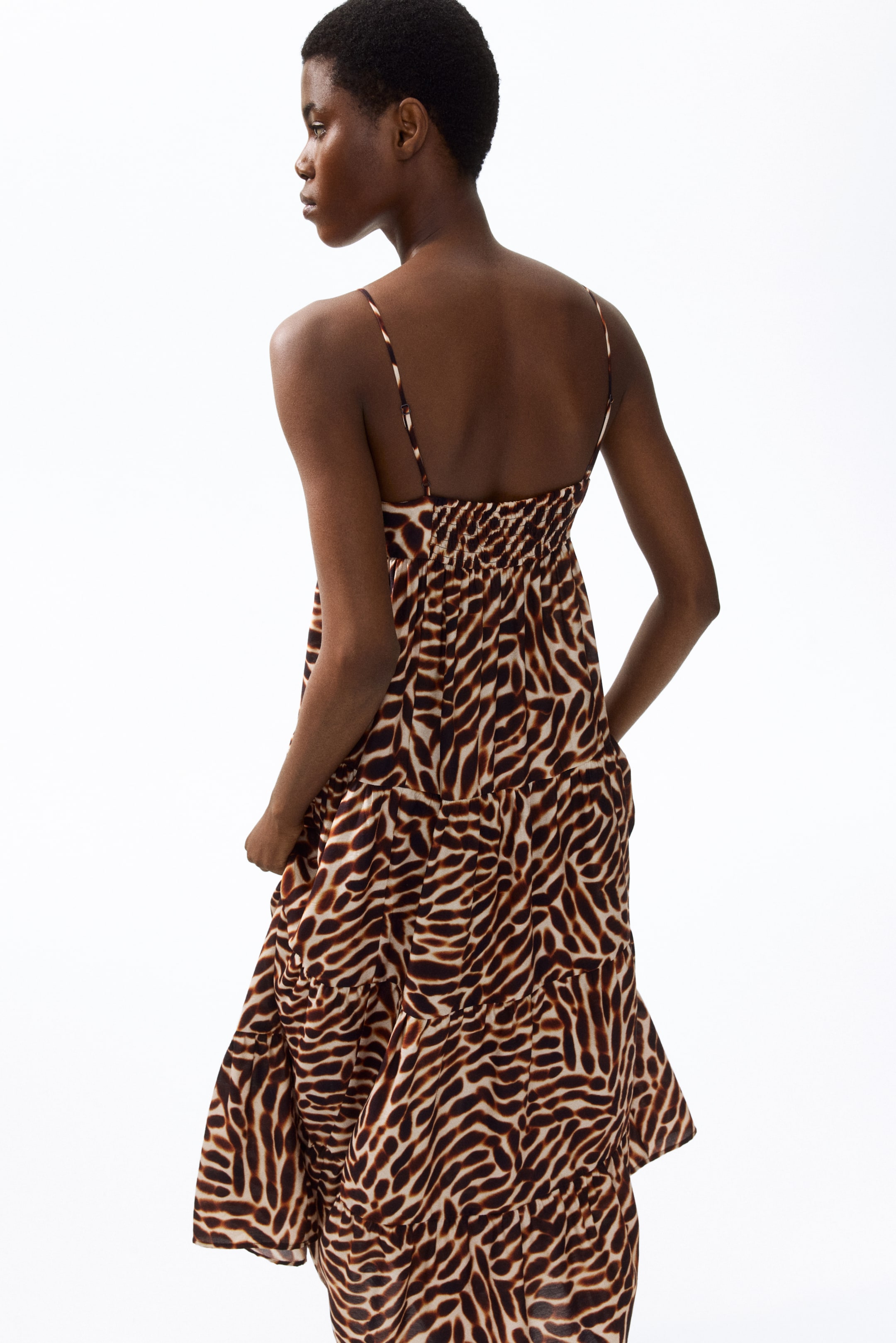 Женские платья H&M Tiered Strappy Dress — фото 4