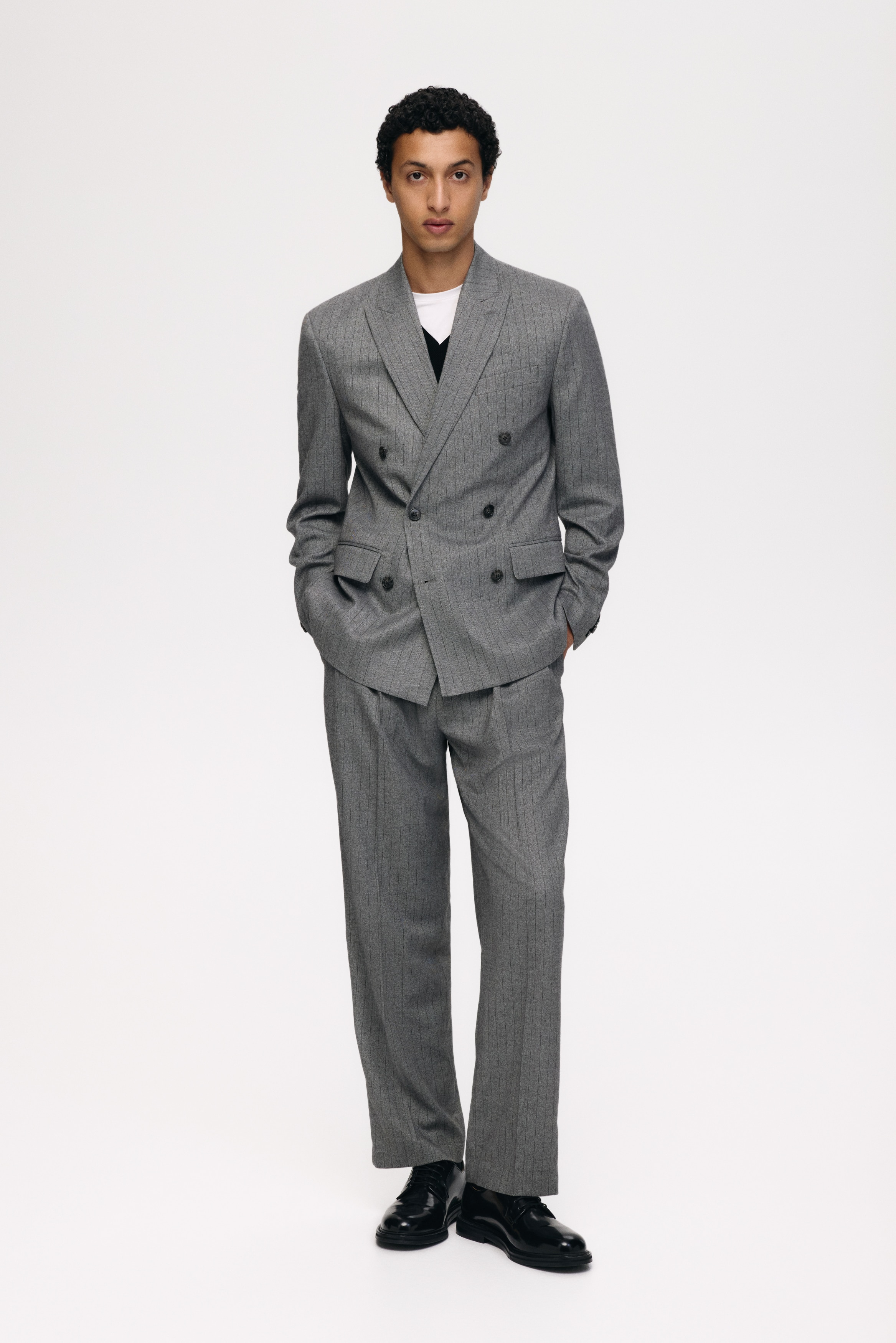 R81 美品 M ハケットロンドン グレー スーツJKT メンズ R81 美品 M ハケットロンドン グレー スーツJKT メンズ R81 美品