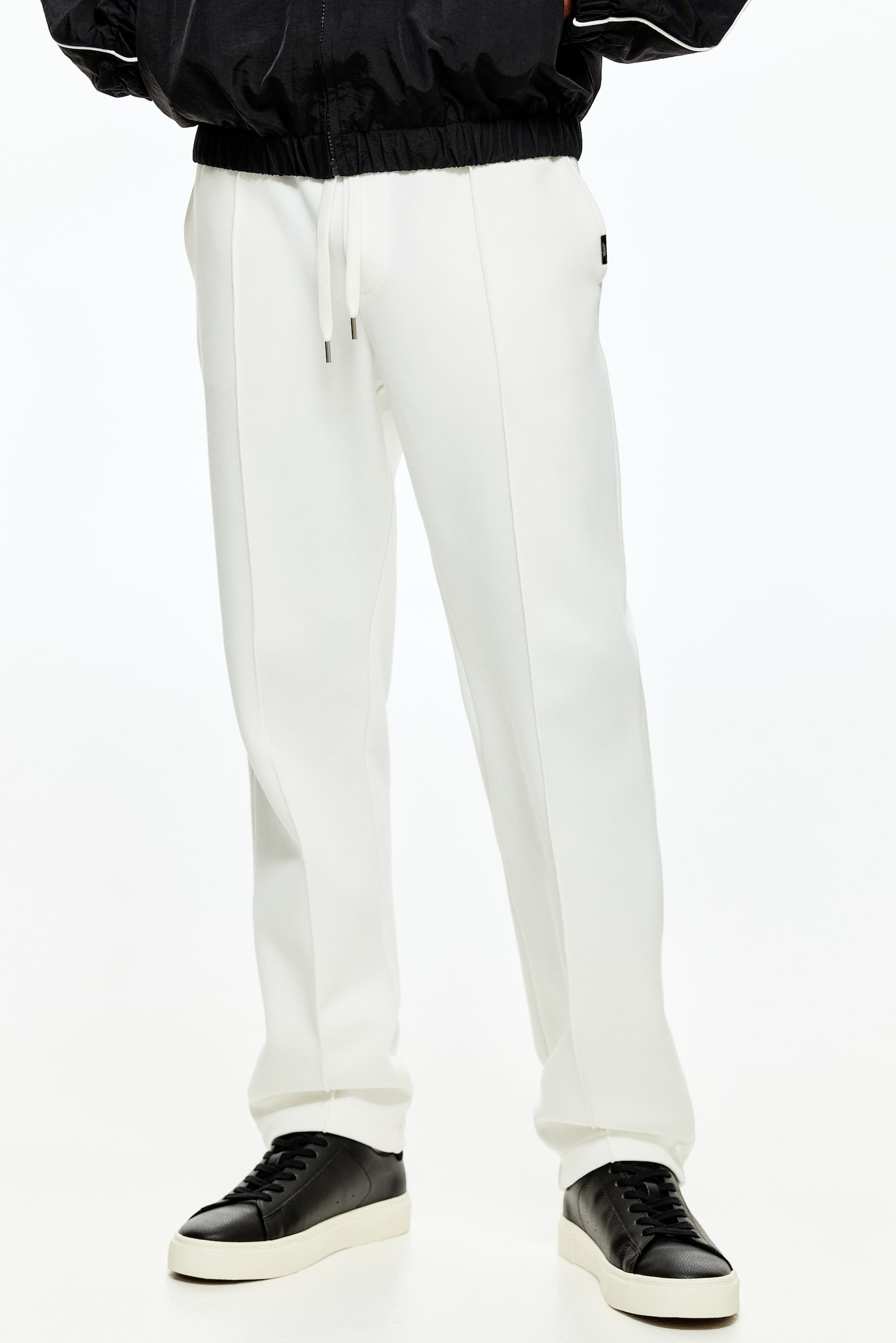 Regular Fit Tailored joggers - White/White/Black/Light grey marl/Dark brown - 4