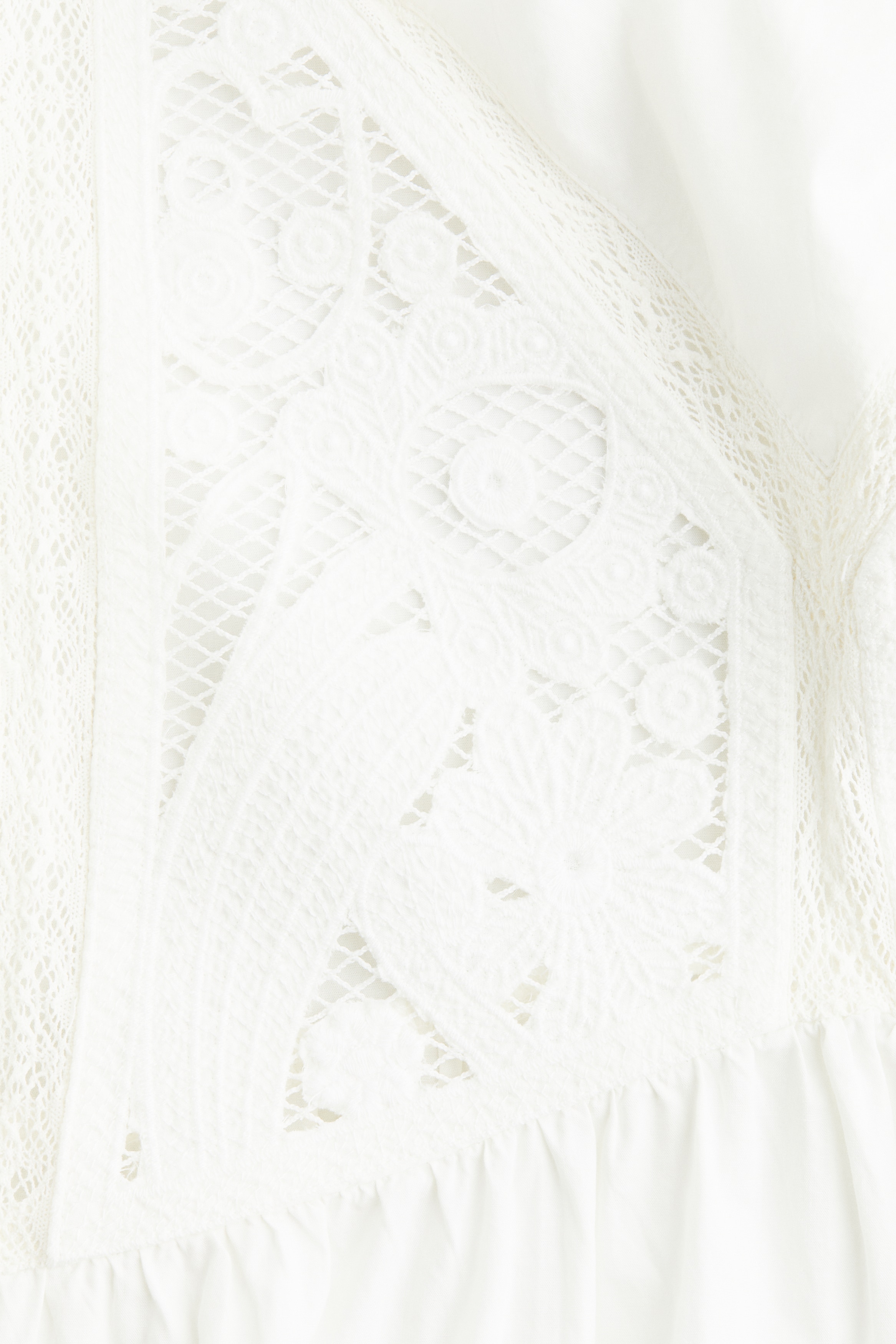 Embroidered cotton blouse