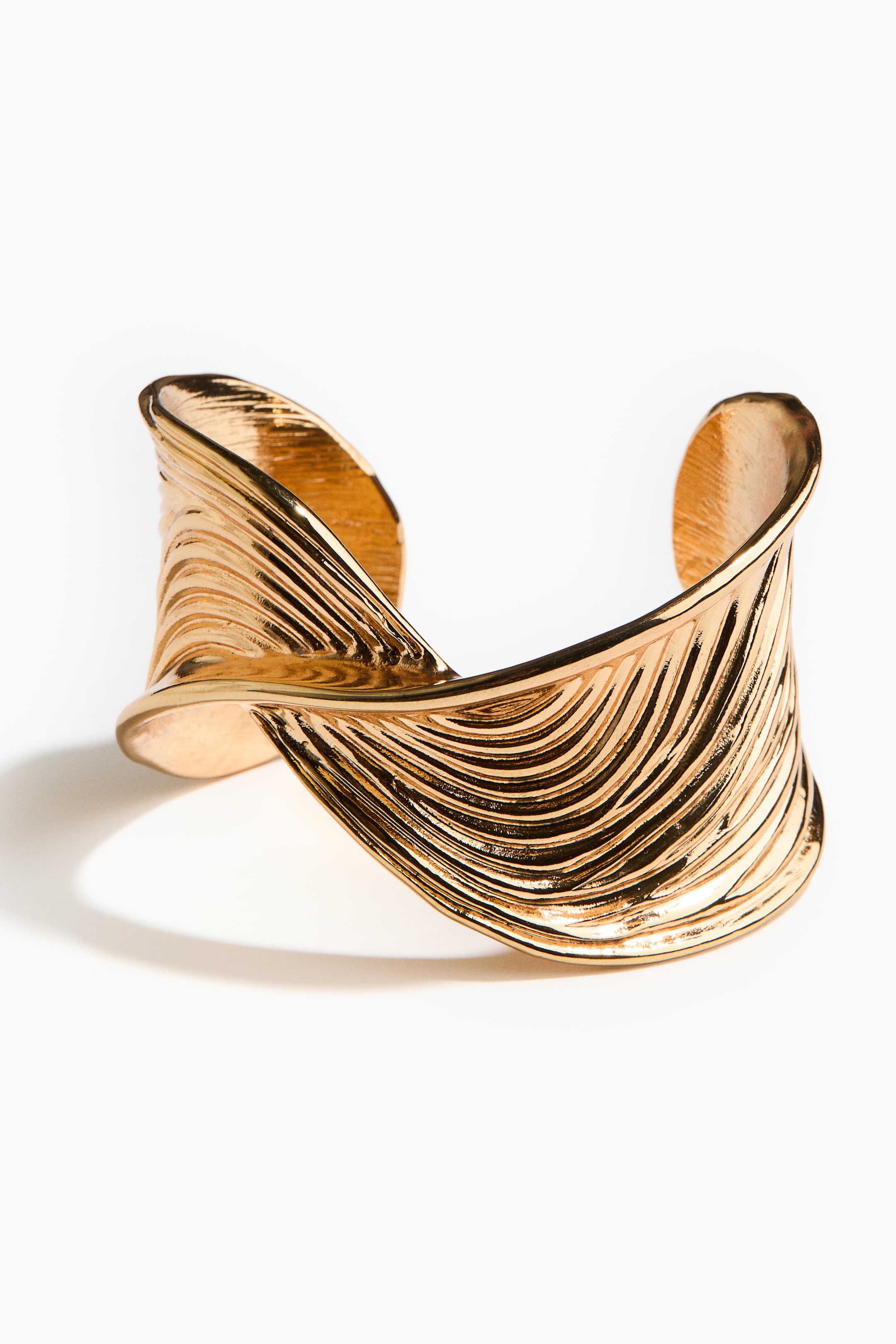 Bracelet manchette torsadé