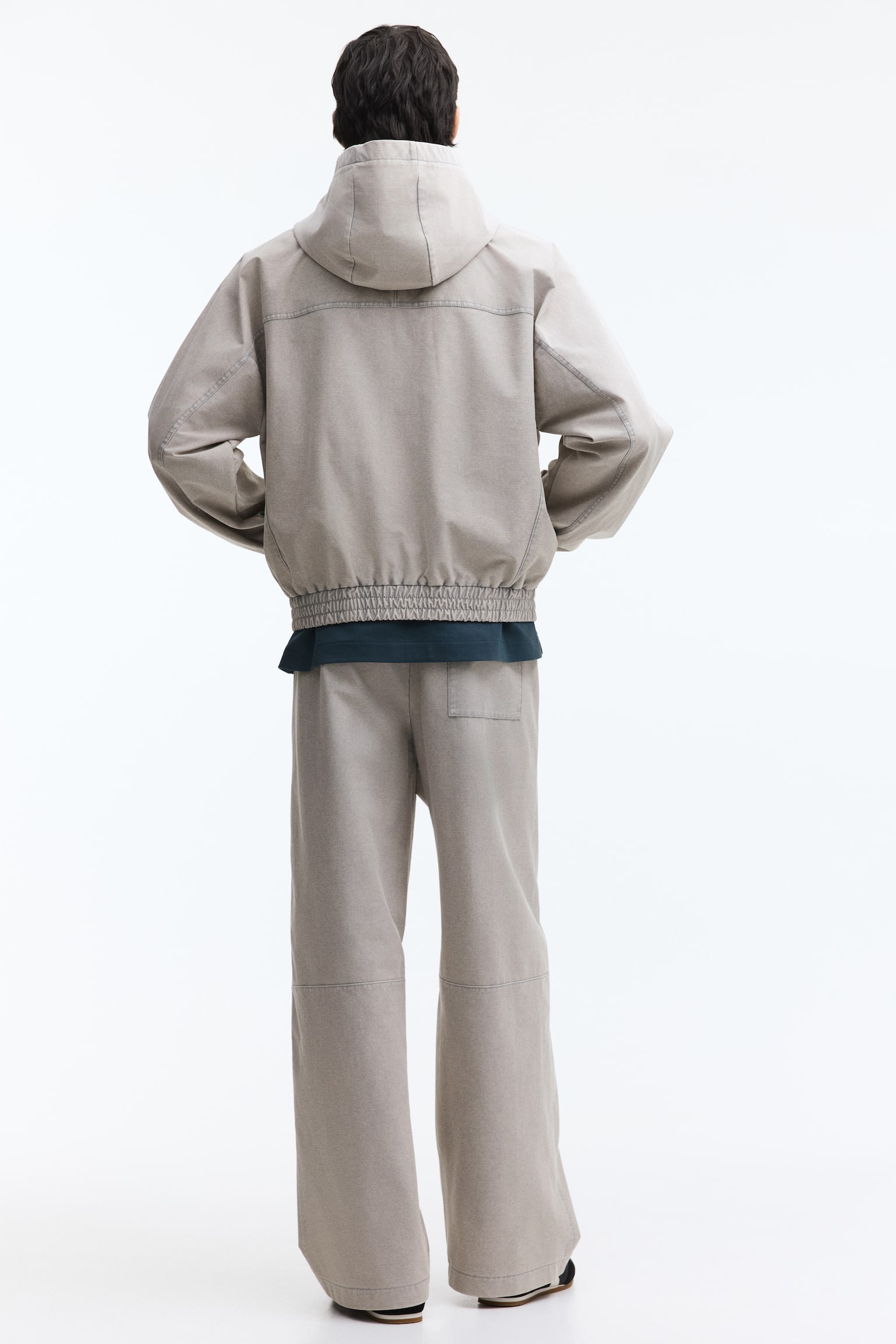 Joggers Relaxed Fit - Gris claro/Gris oscuro - 4