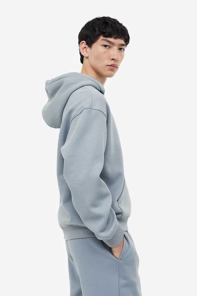 Relaxed Fit Hoodie - Grey/Black/White/Light grey marl/dc/dc/dc/dc/dc/dc/dc/dc/dc/dc/dc/dc/dc - 7