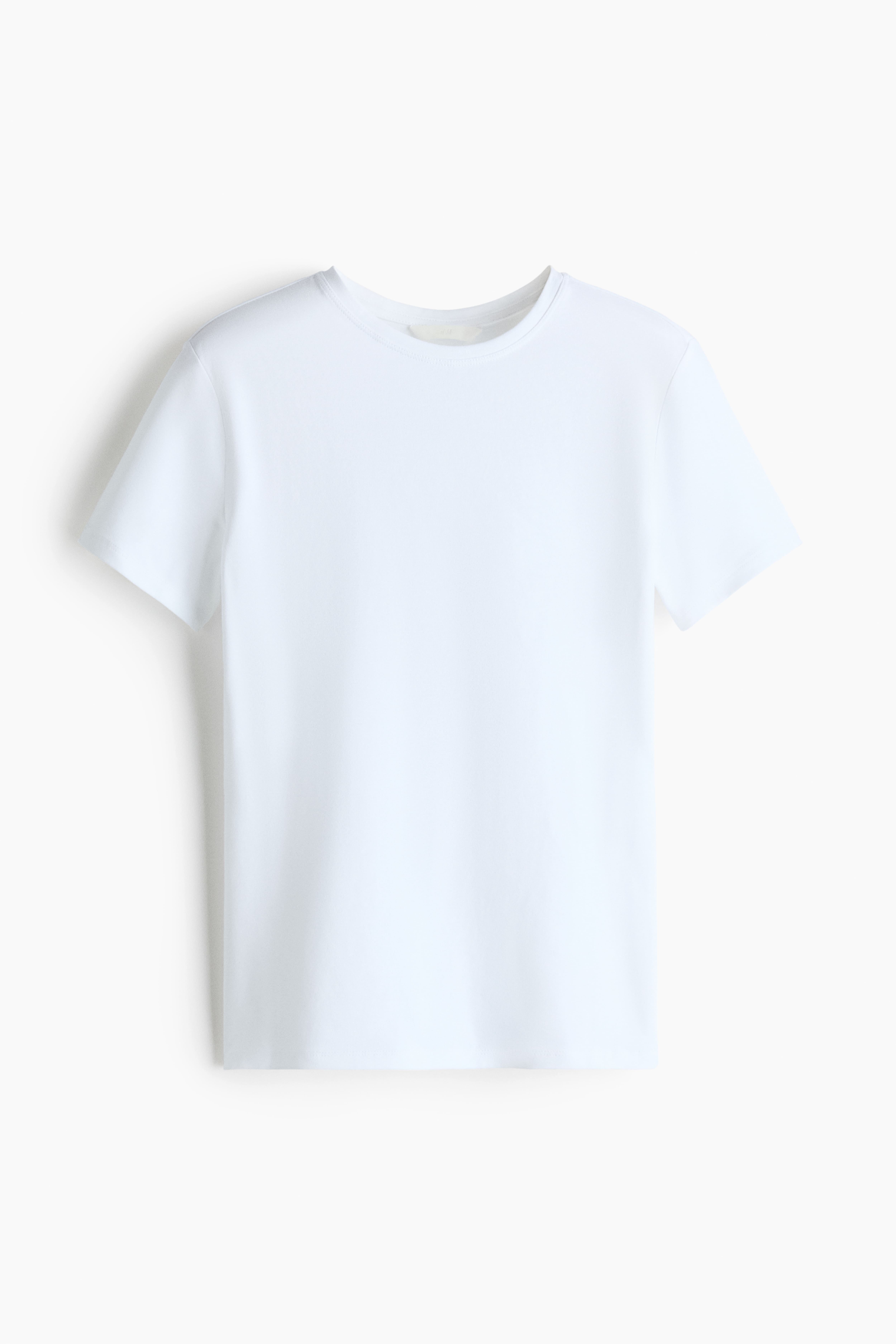 Fitted Cotton-Blend T-Shirt
