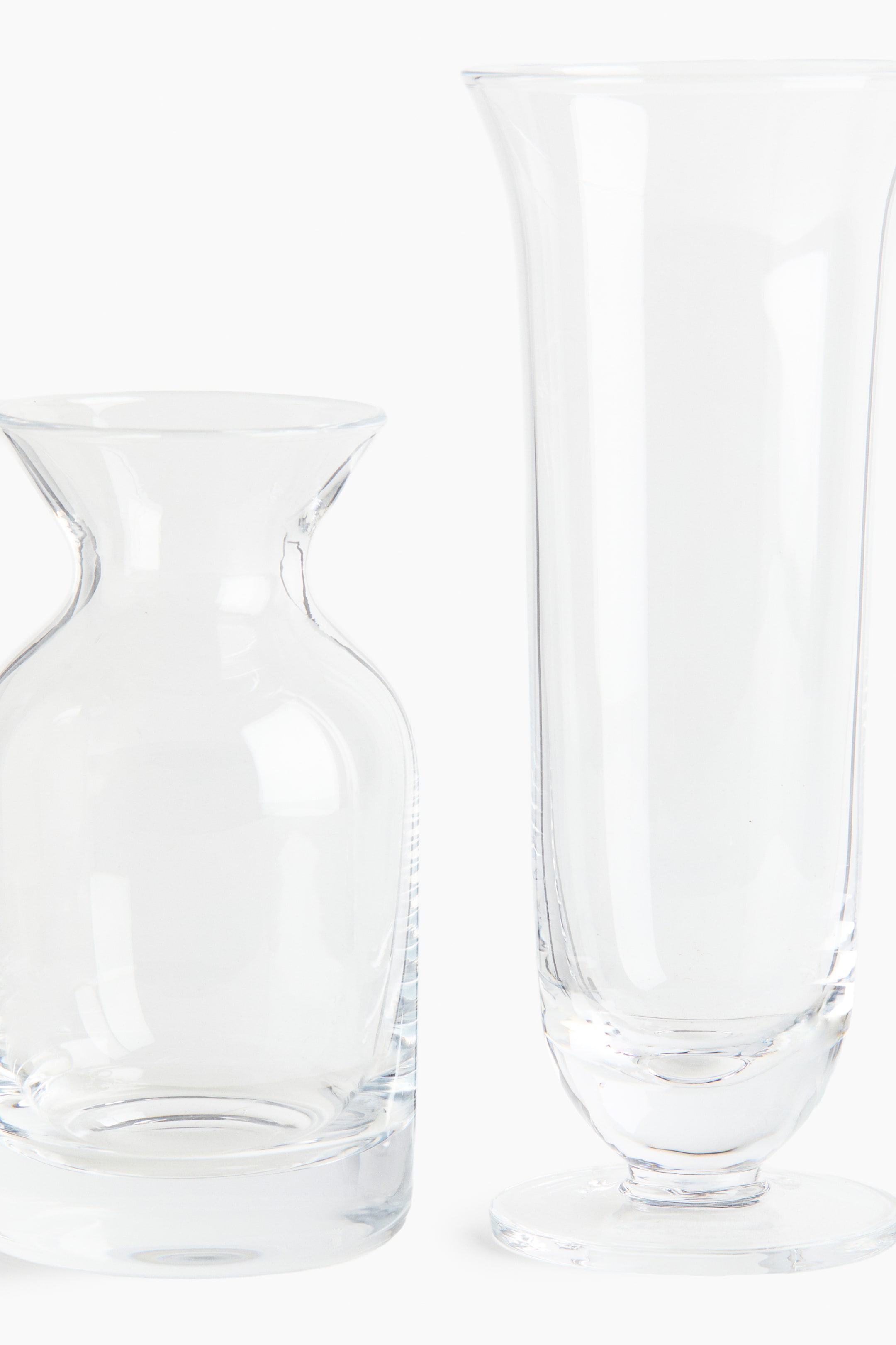 2-Pack Glass Mini Vases