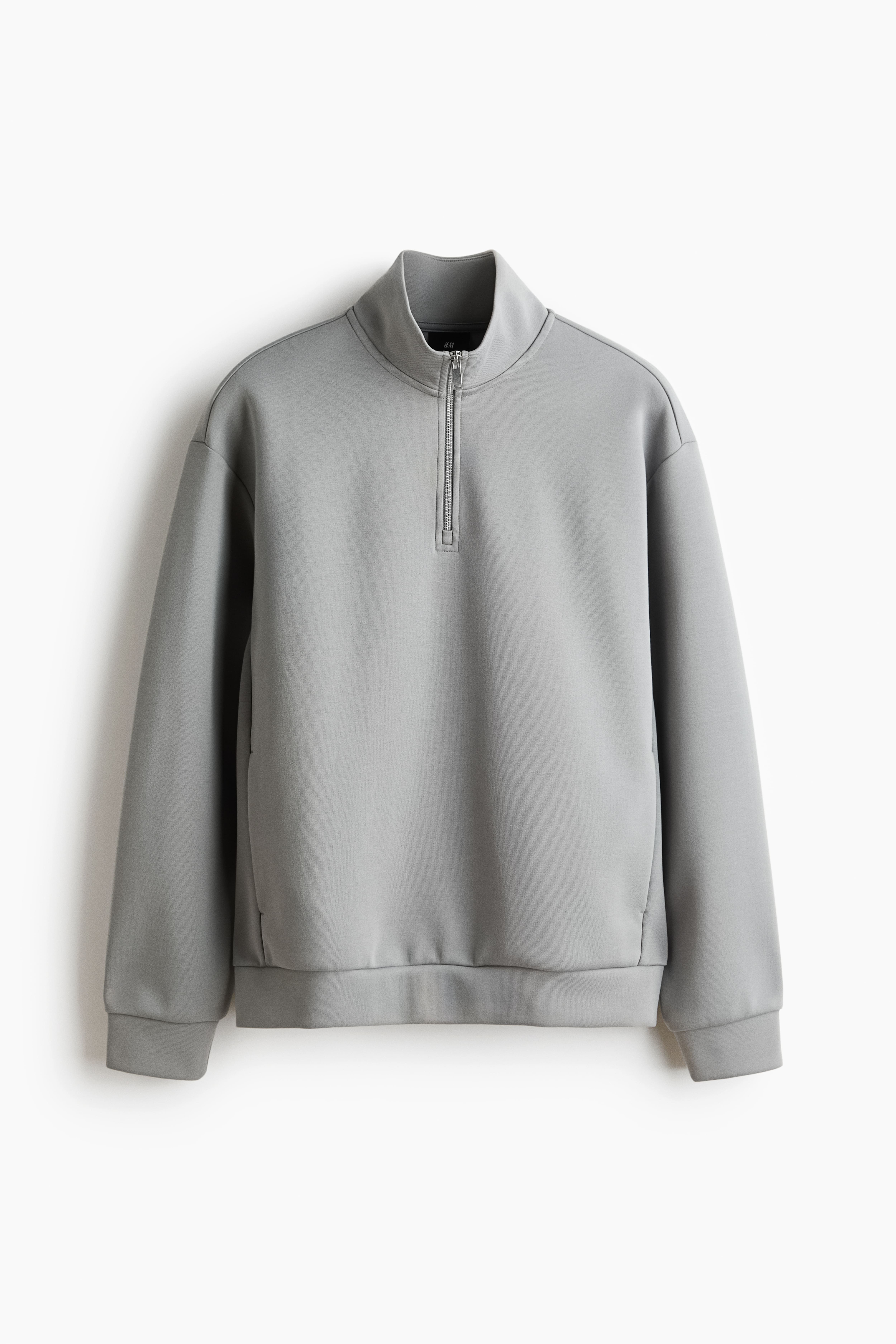 Relaxed-Fit Half-Zip Sweatshirt