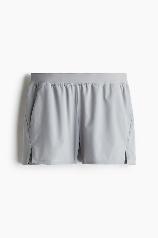 Short Sports Shorts with DryMove™ - Gray - 1