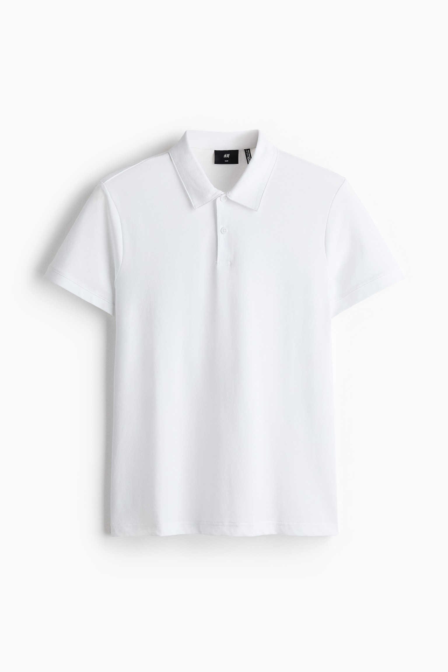 COOLMAX® Slim Fit Polo shirt - White/Grey/Black/Teal - 2
