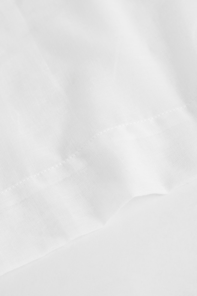 Large rideau multibande - Blanc - 4