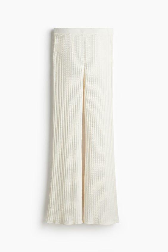 Женские брюки H&M Cable-Knit Pants