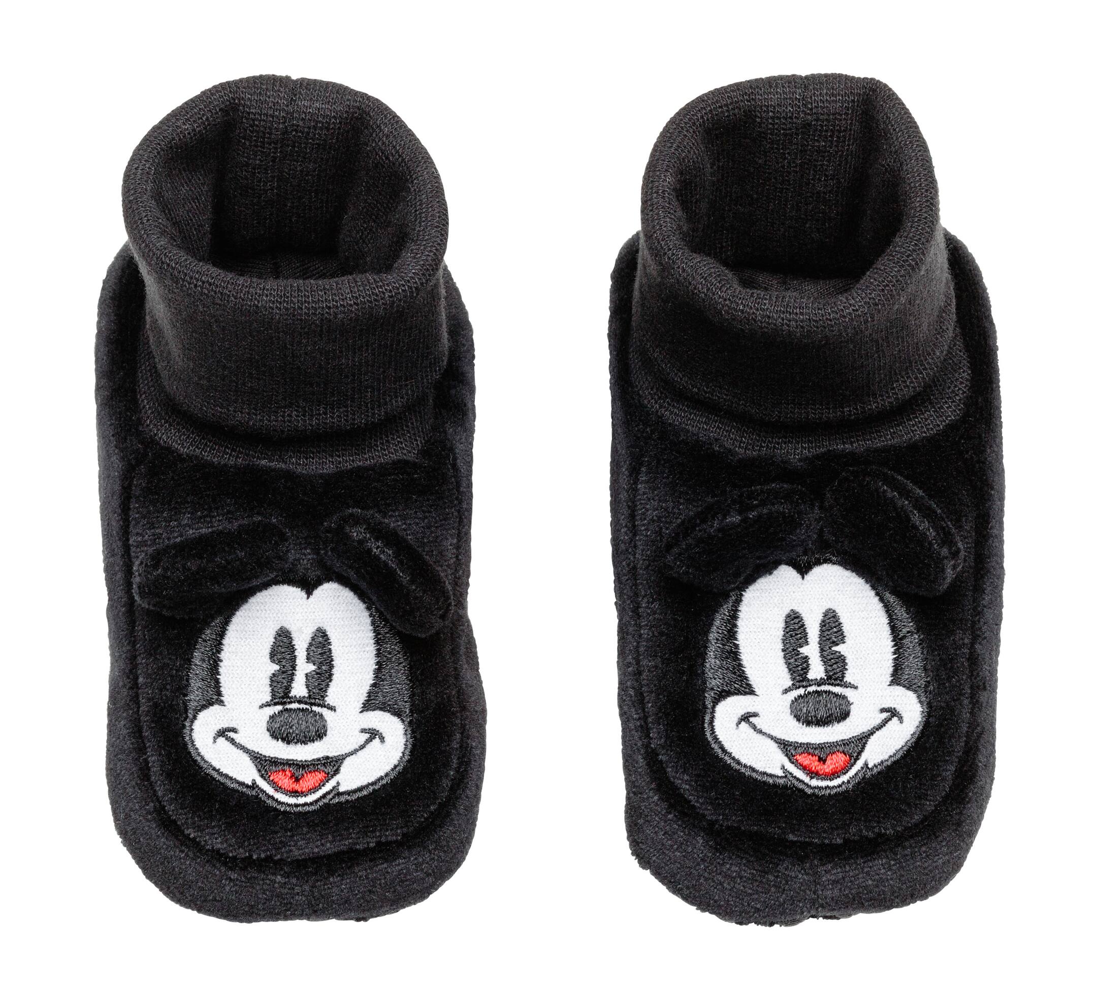Slippers - Black/Mickey Mouse - Kids | H&M US