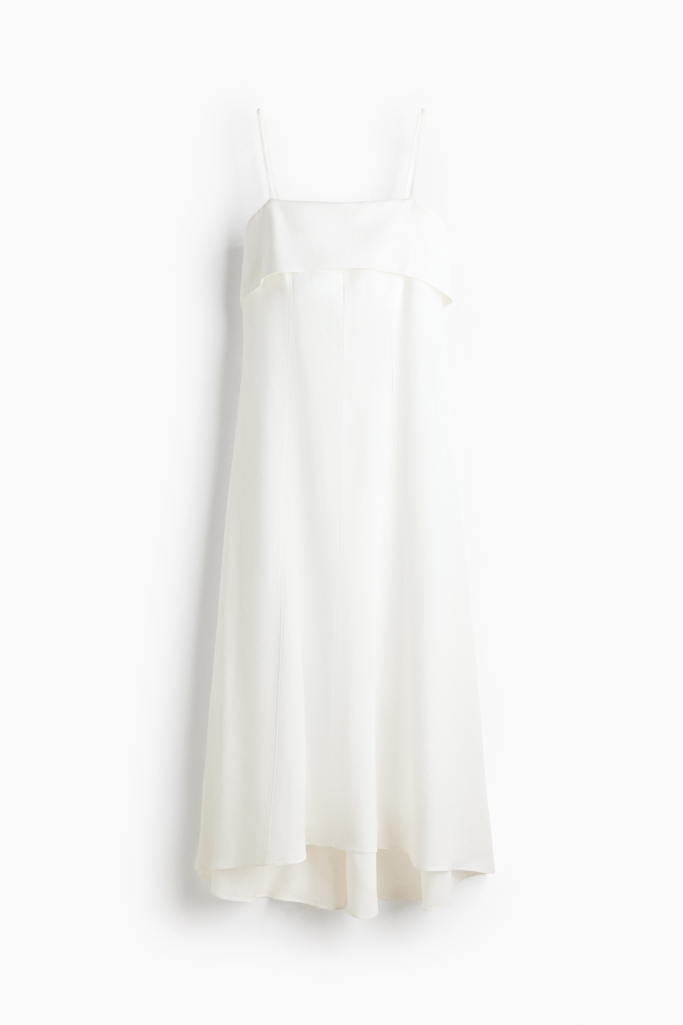 vneck ivory dress Ivory V-Neck Bow-Tie Wedding Dresses Satin Wide Strap Outdoor Bridal G –  Viniodress