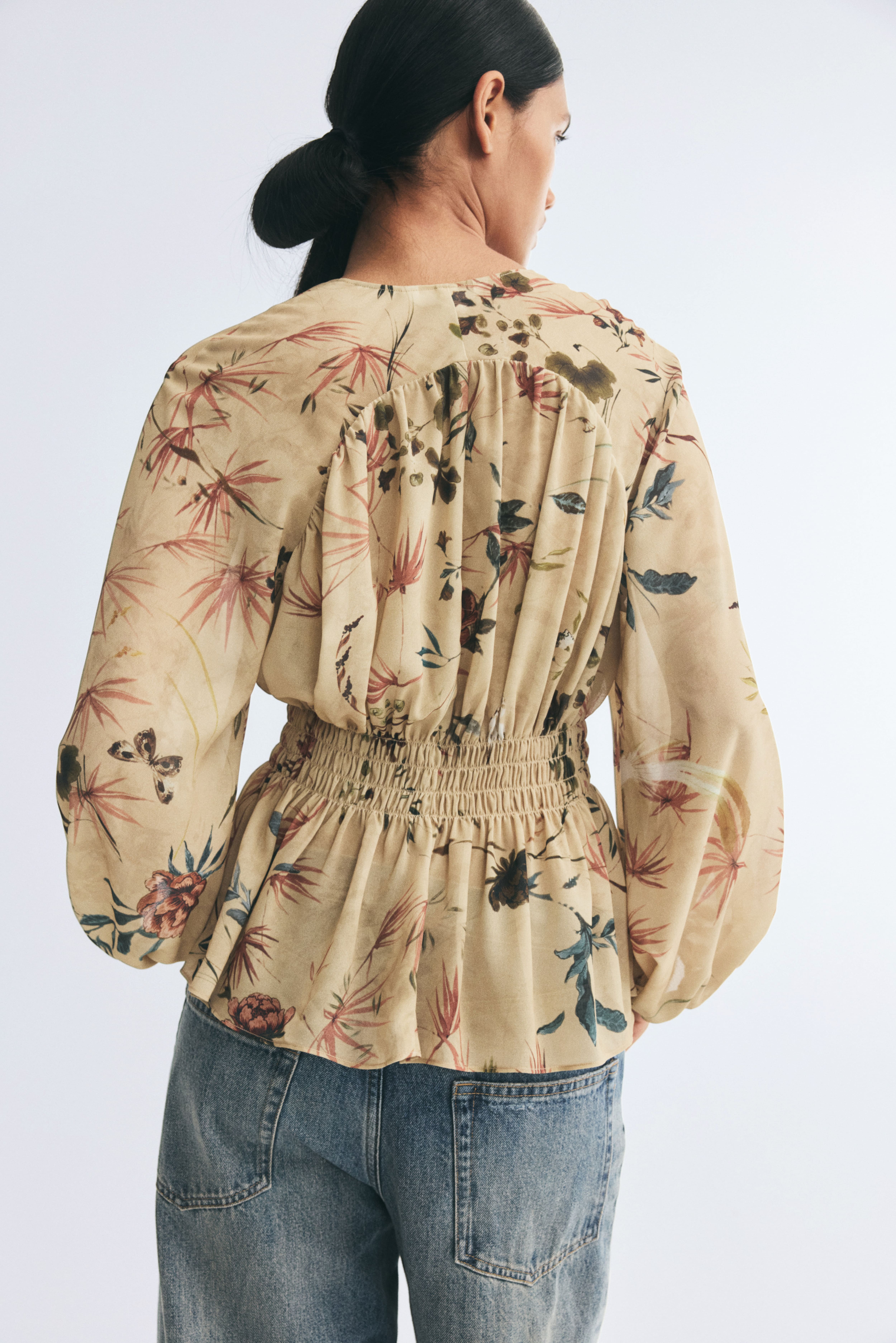 Smocked Blouse