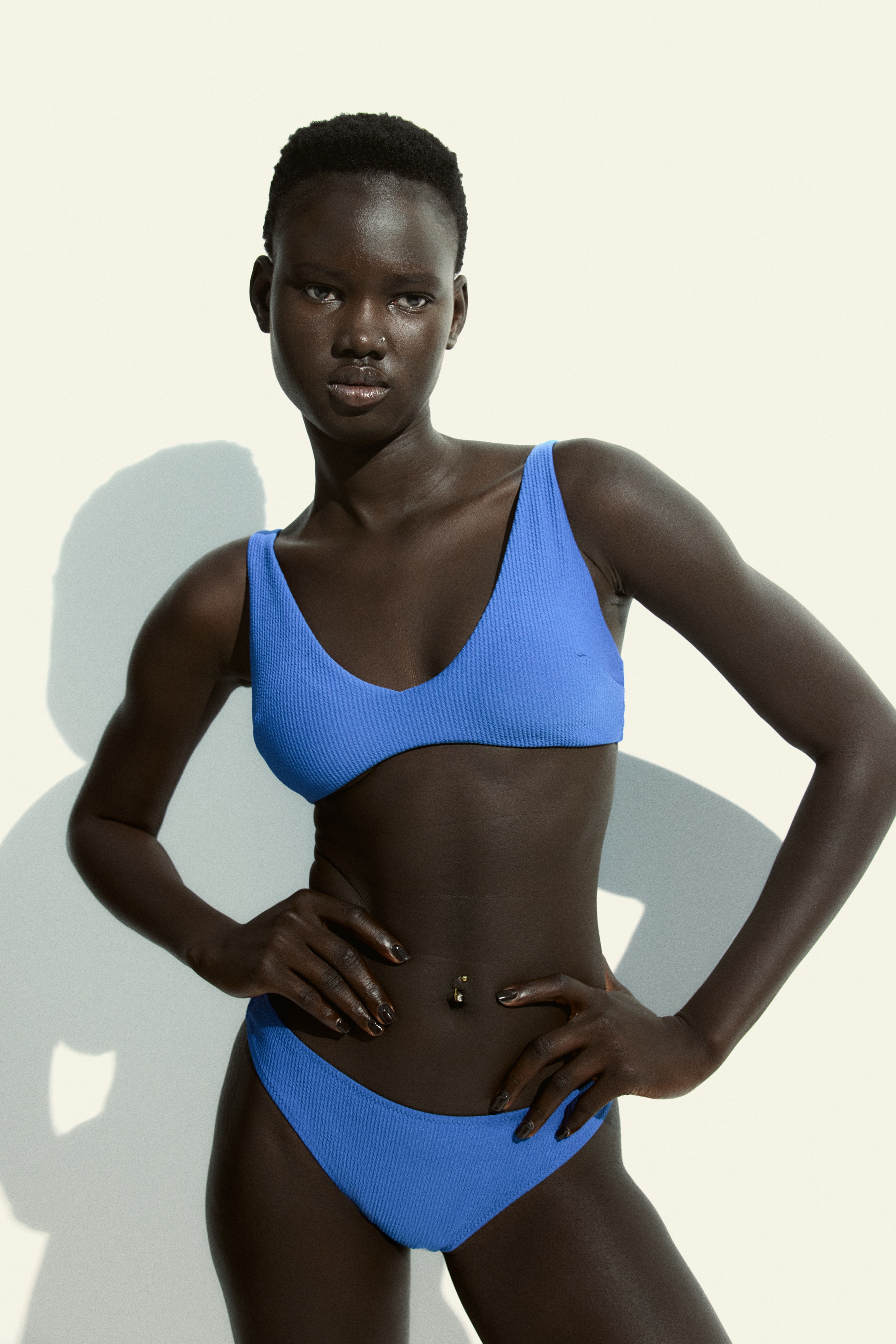Padded triangle bikini top