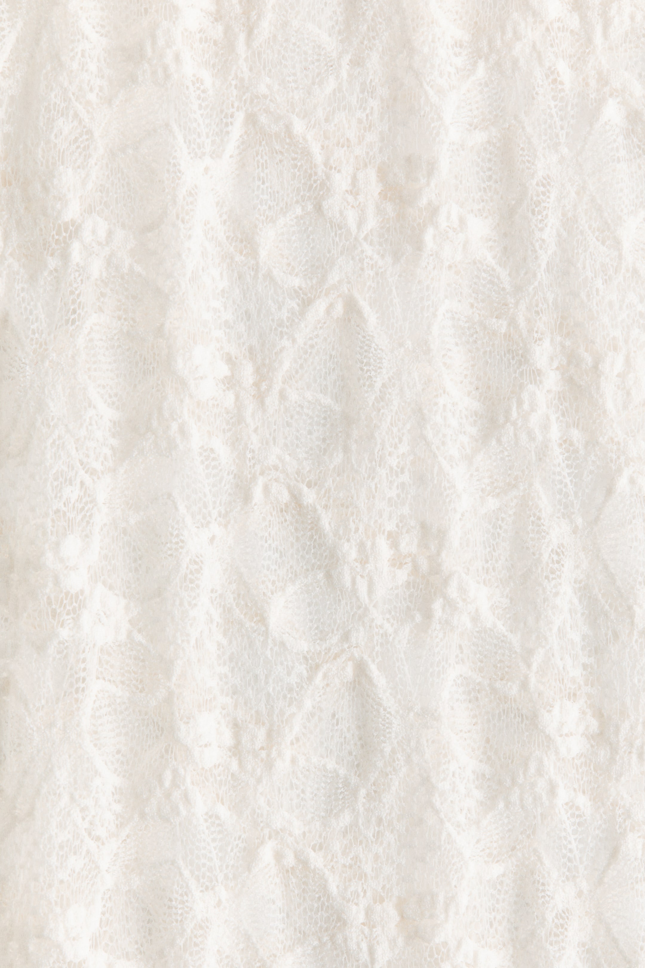 MAMA Pantalon évasé façon dentelle