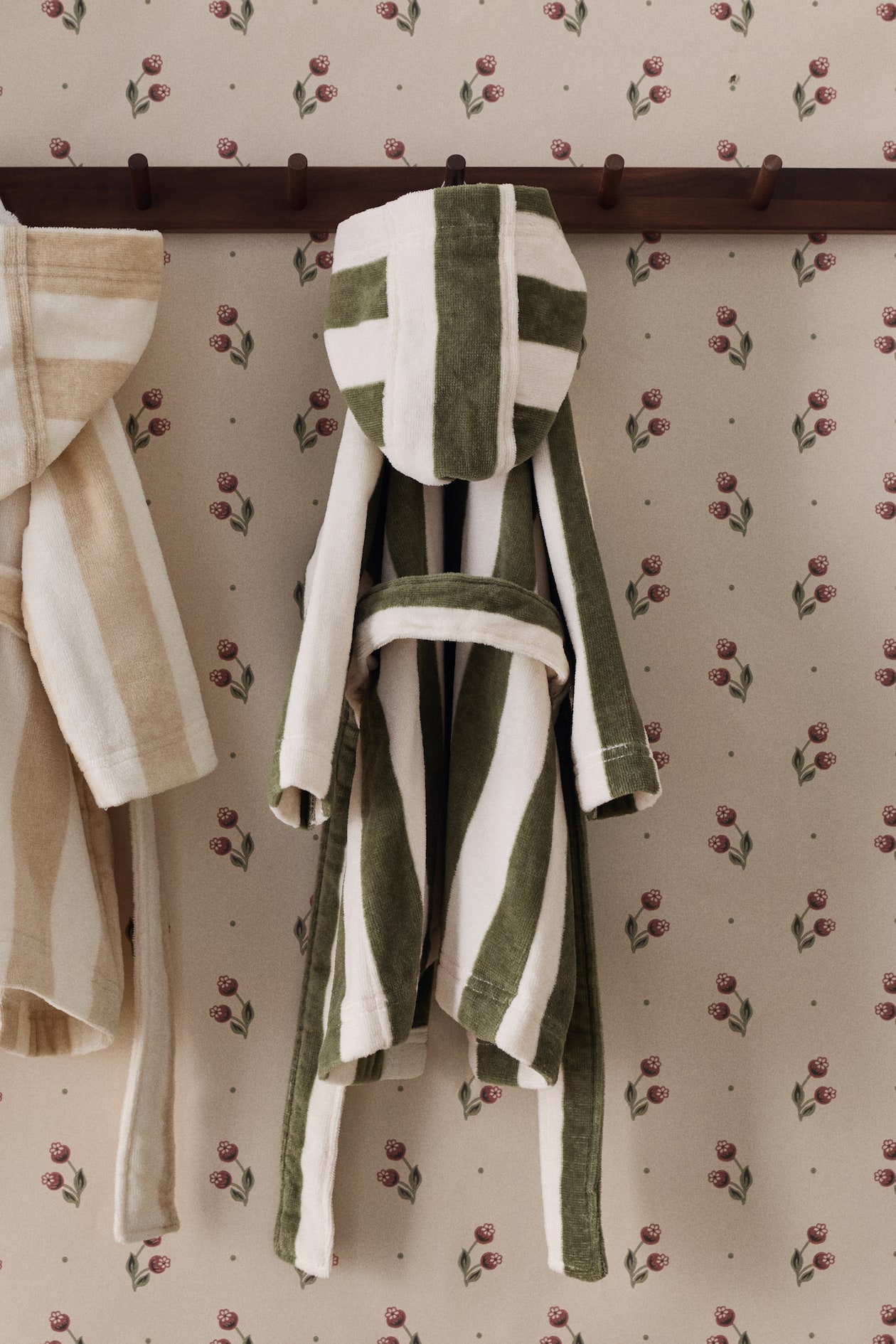Peignoir Enfant à Capuche Tissu Éponge Coton Mélange - Robe De Chambre Souple Et Absorbante Pour Fille Et Garçon (90-140)
