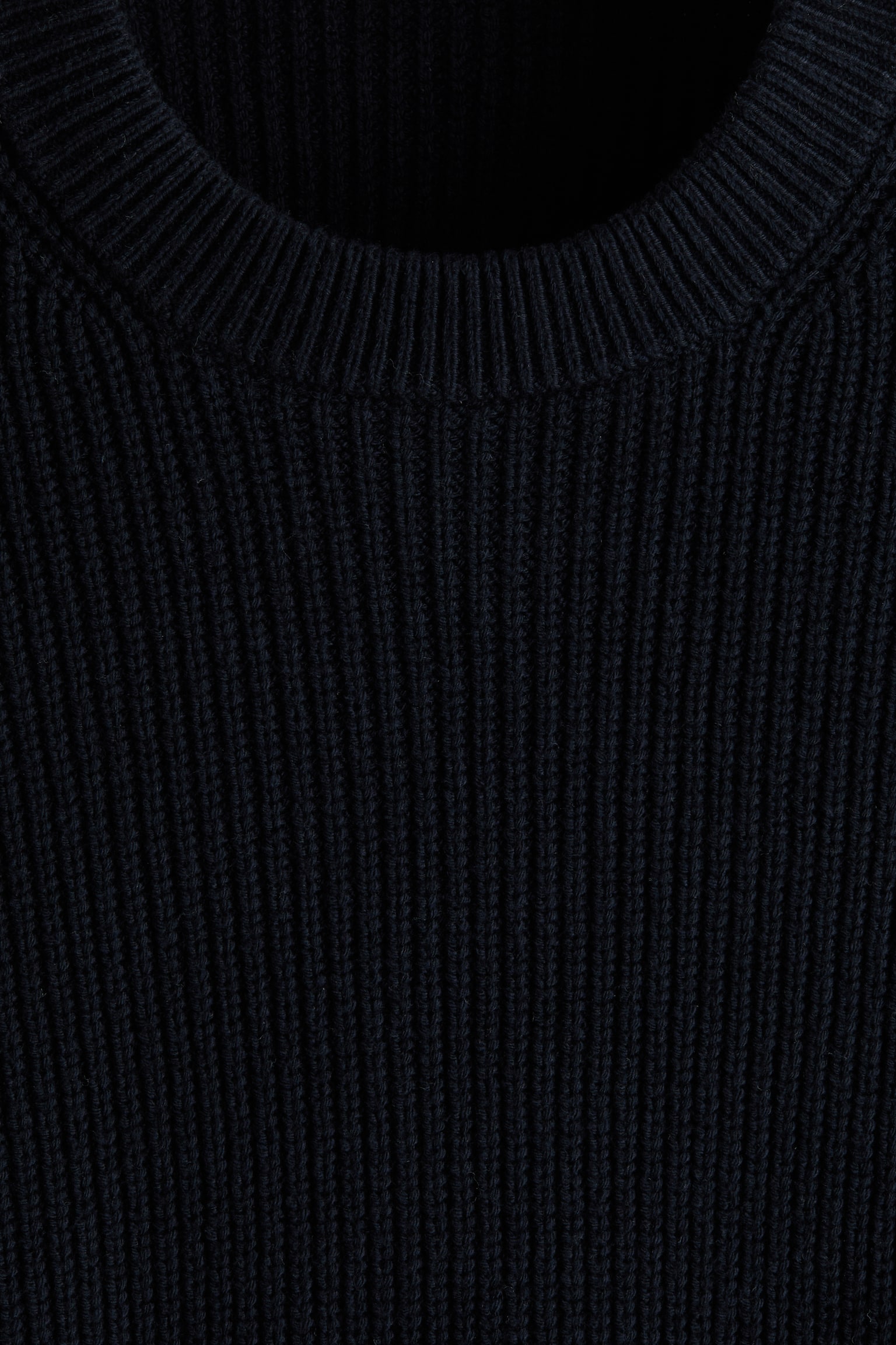 Relaxed Fit Knitted jumper - Navy blue/Cream/Mole - 7