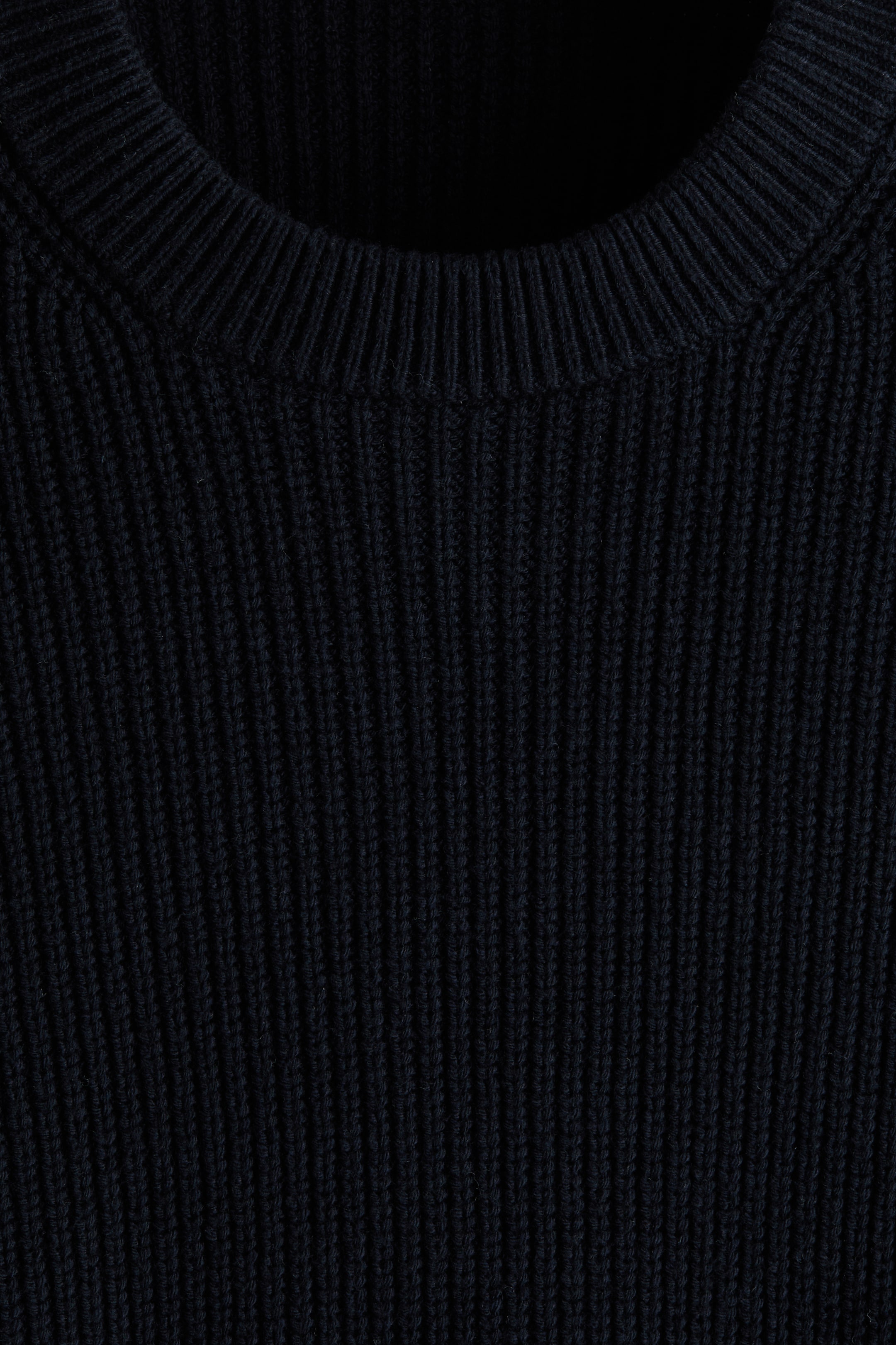 View larger image: Relaxed Fit Knitted jumper - Navy blue - Men | H&M IN 7