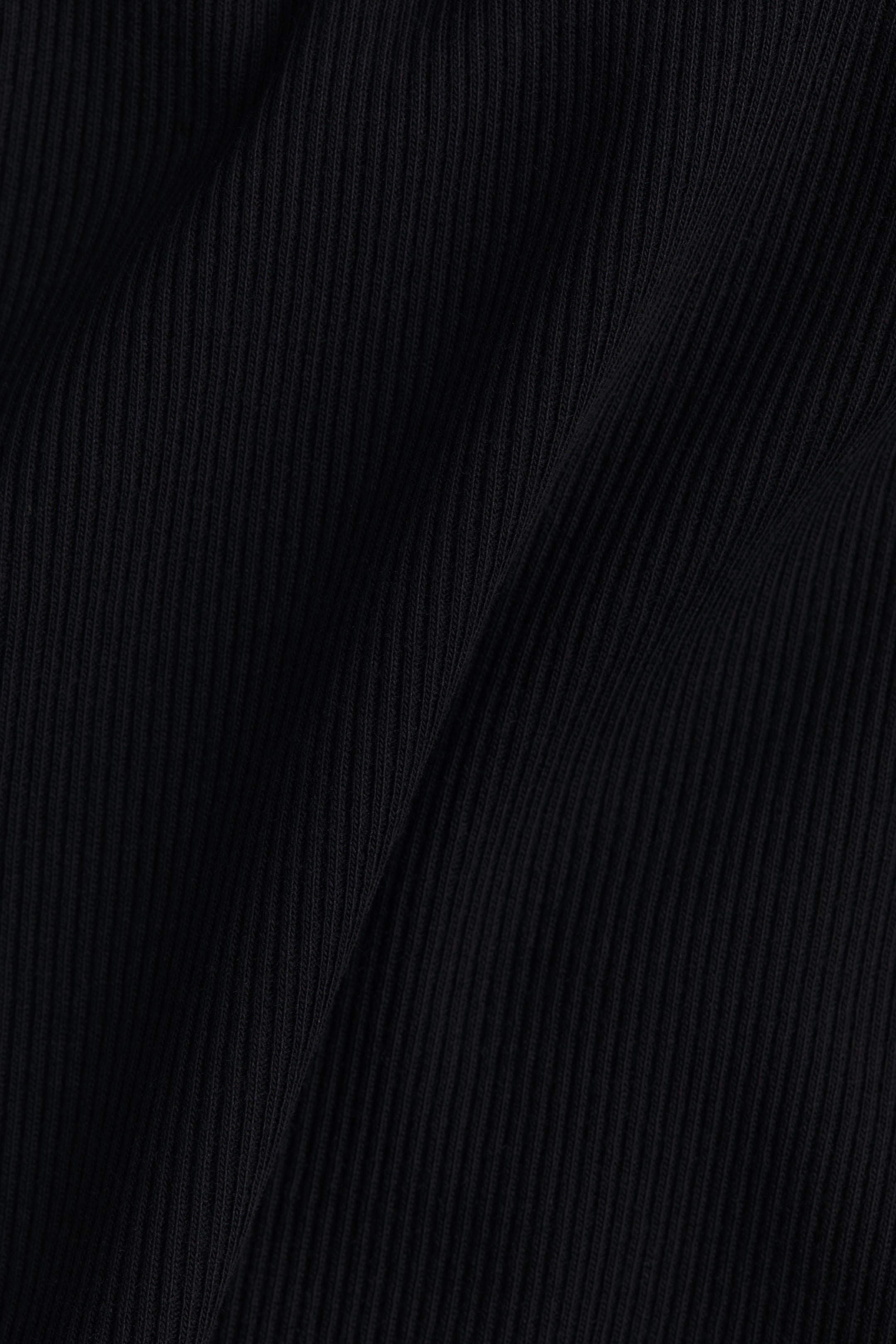 Ribbed Silk-Blend Top