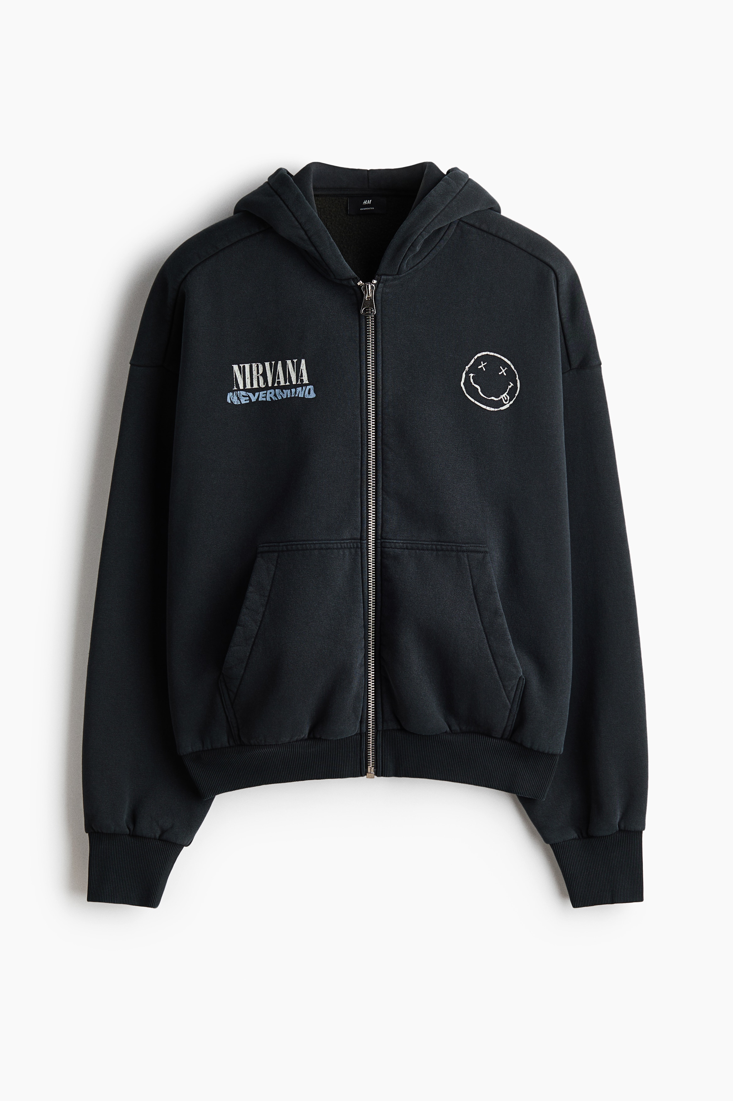 Chaqueta sudadera estampada Oversized FitAuxiliar