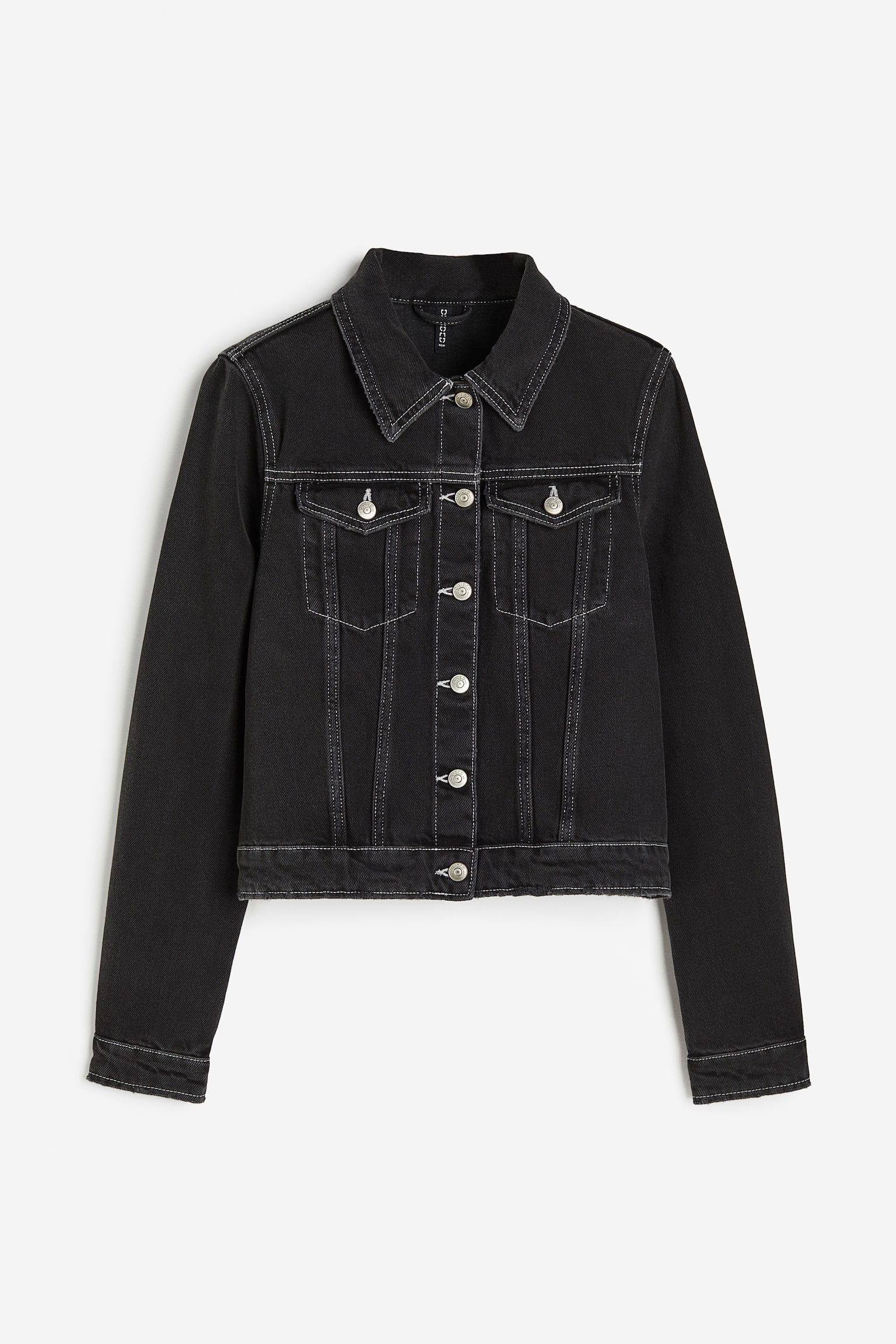 Denim Jacket - Black - 1