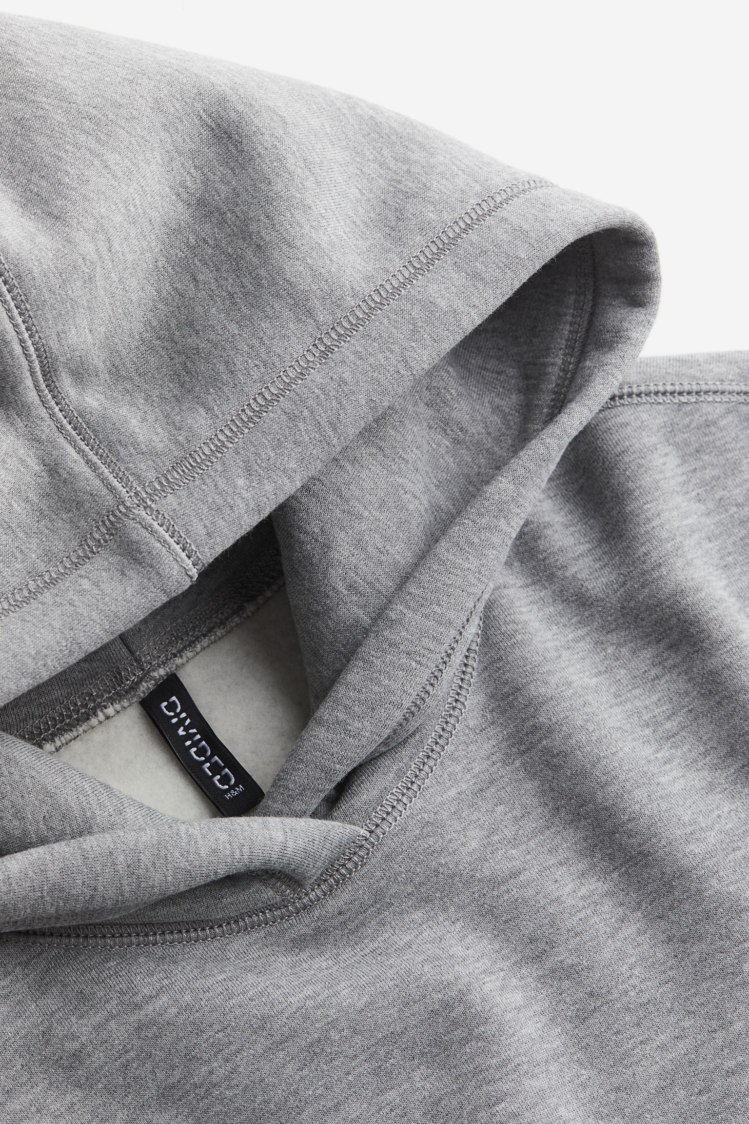 Oversized hoodie - Grey marl - 5