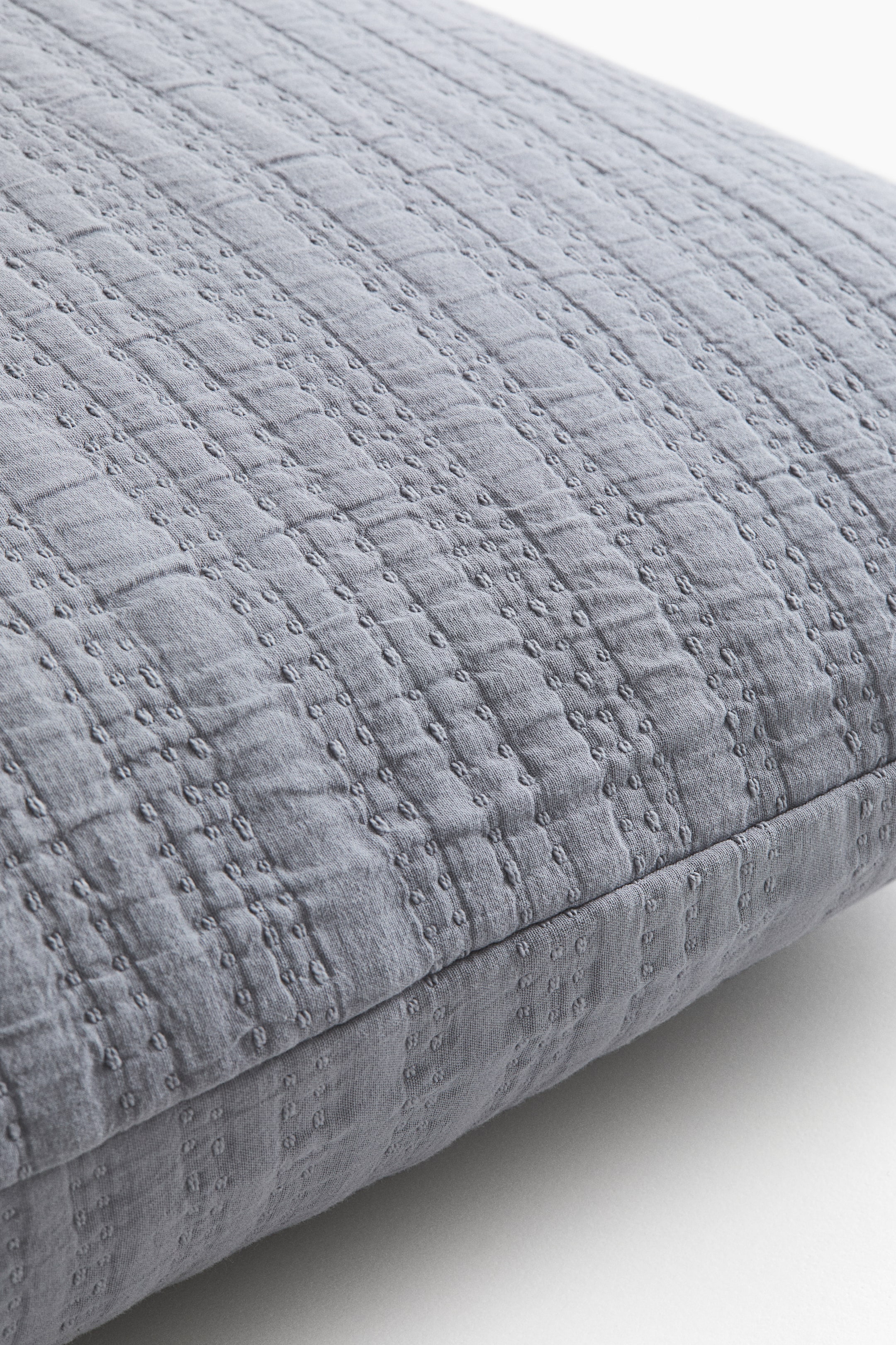 Quilted Cotton Cushion Cover