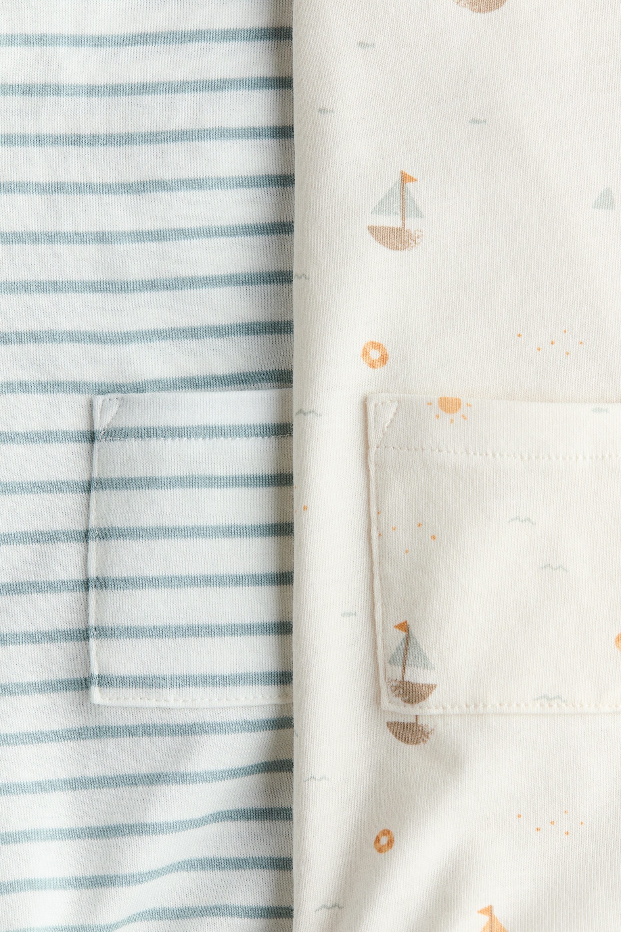 2-Pack Cotton Romper Suits