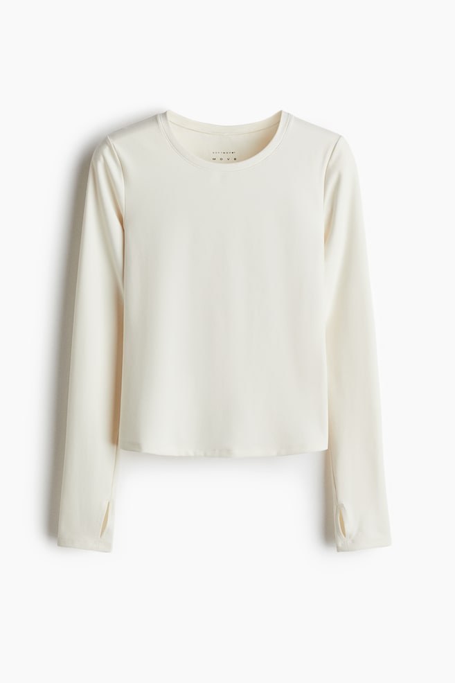 Top de sport SoftMove™ - Ivoire/Noir/Prune chocolat - 1