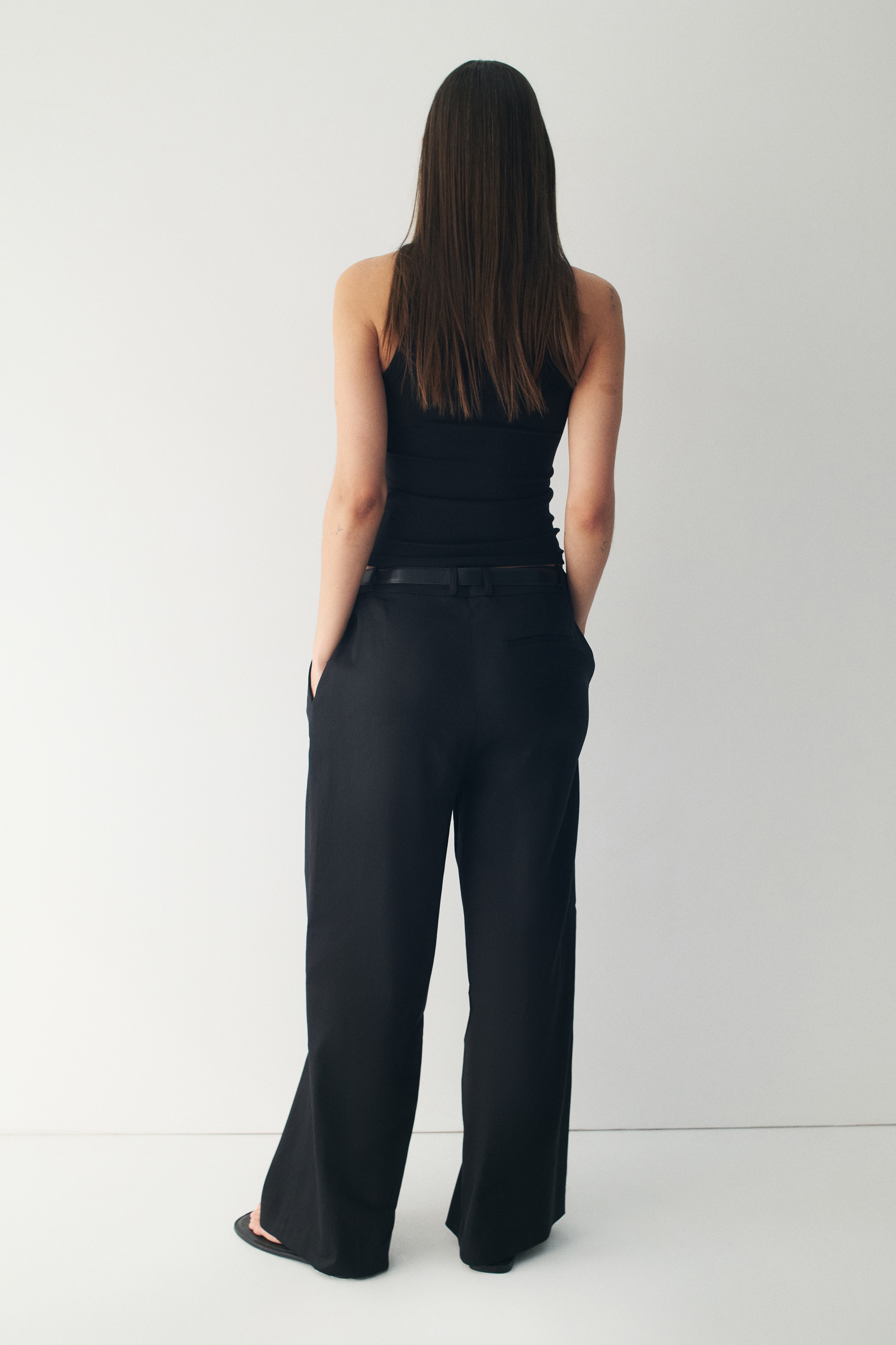 Cooling Slim Fit Ribbed vest top