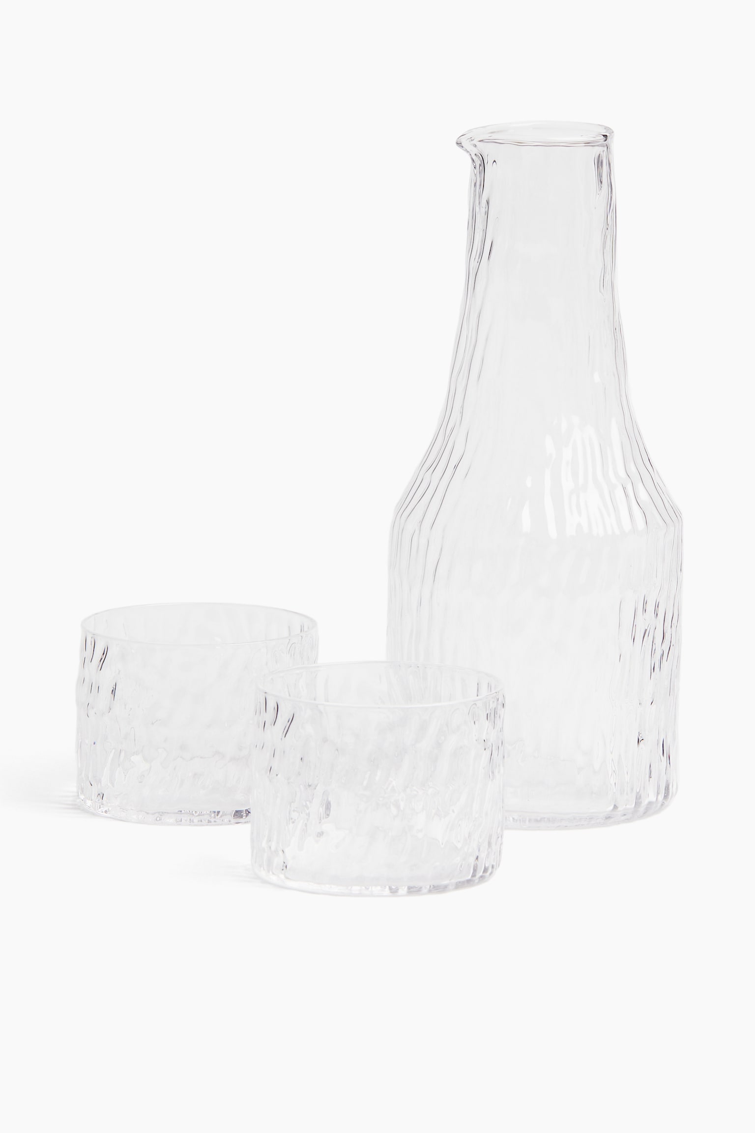 2-pack glass tumblers - Clear glass - 3