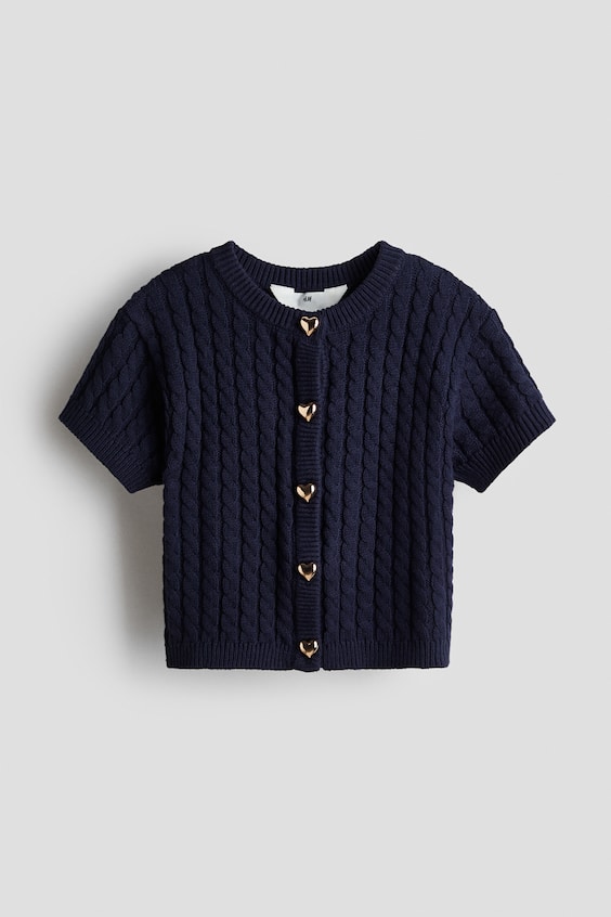 Детские кардиганы H&M Cable-Knit Cardigan