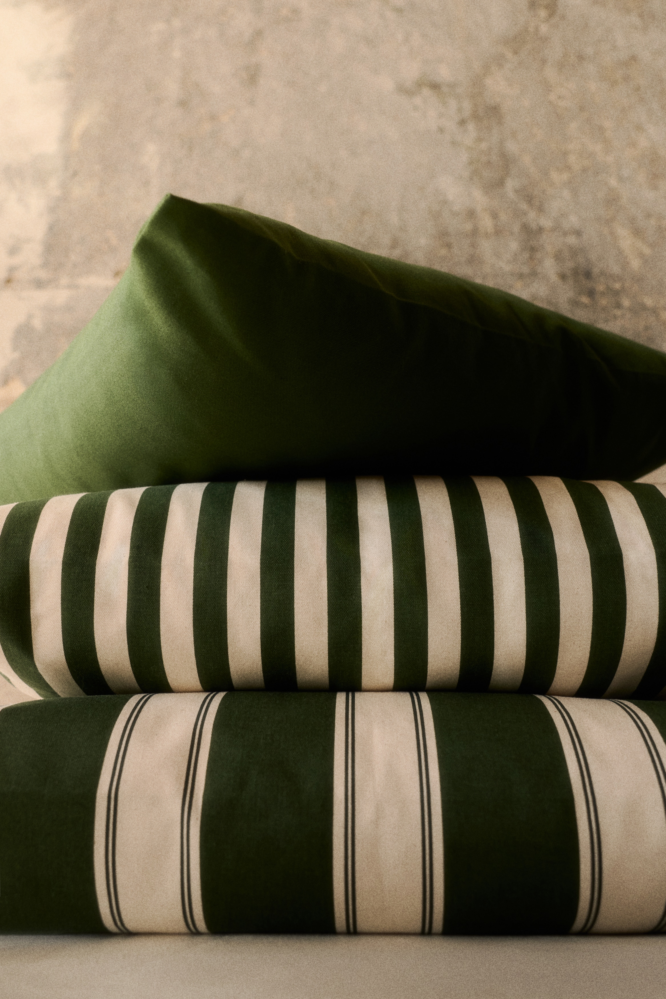 Outdoor cushion cover - Green/Yellow/Terracotta/Light beige