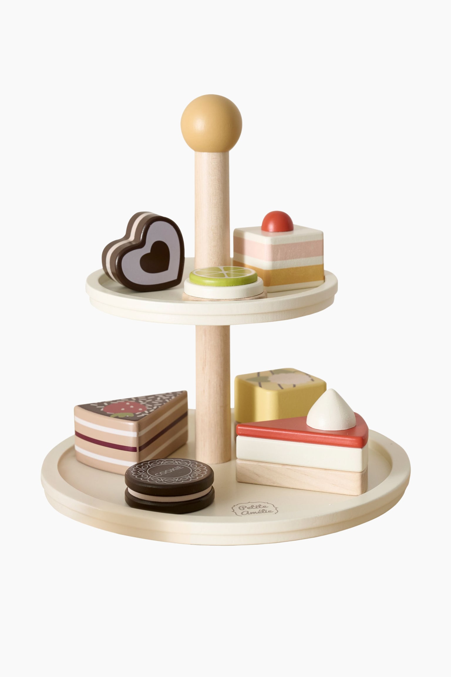 Etagère Met Gebak - Beige/Bruin - 1