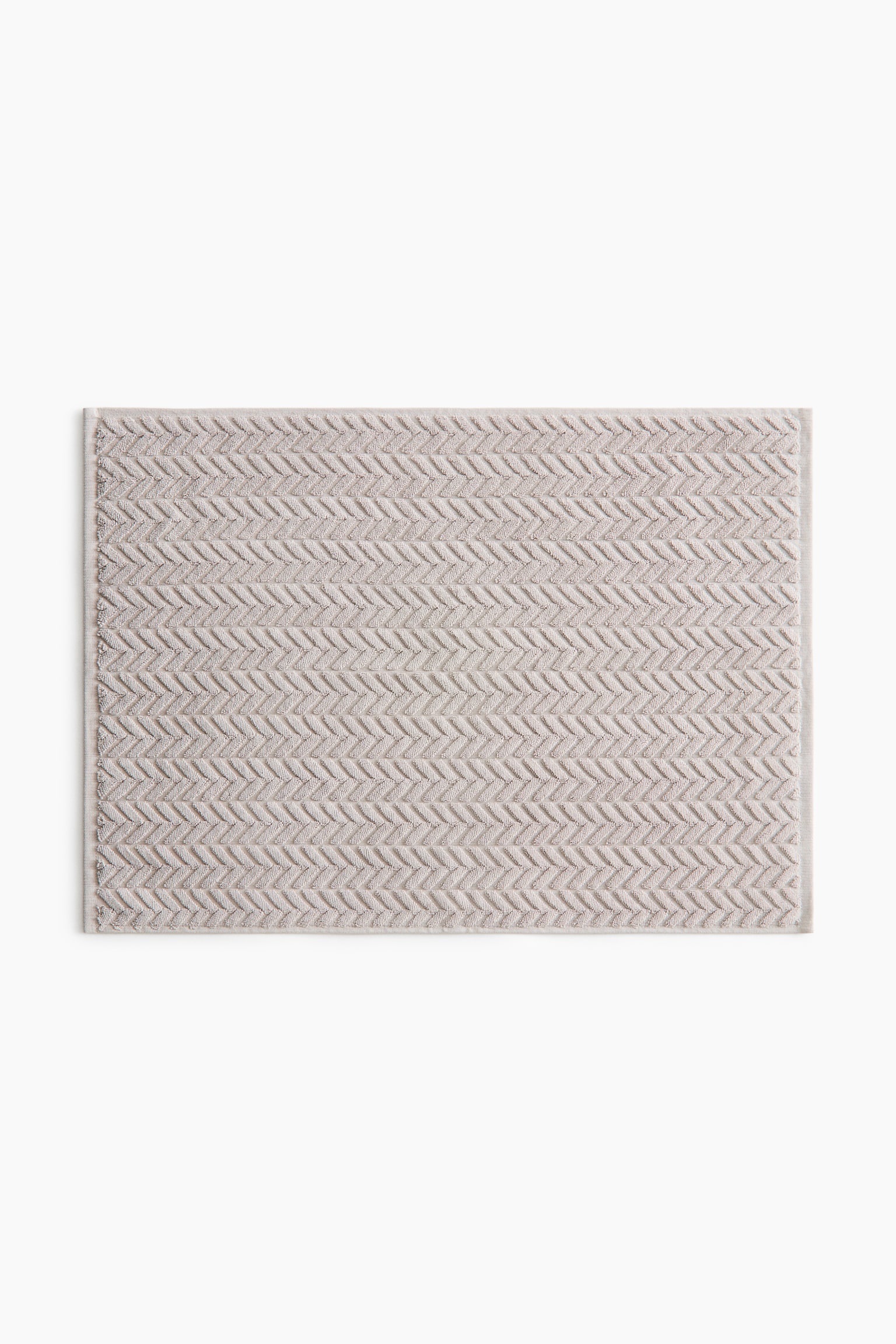 Textured Bath Mat - Light taupe/Taupe/Cream/Dusty blue