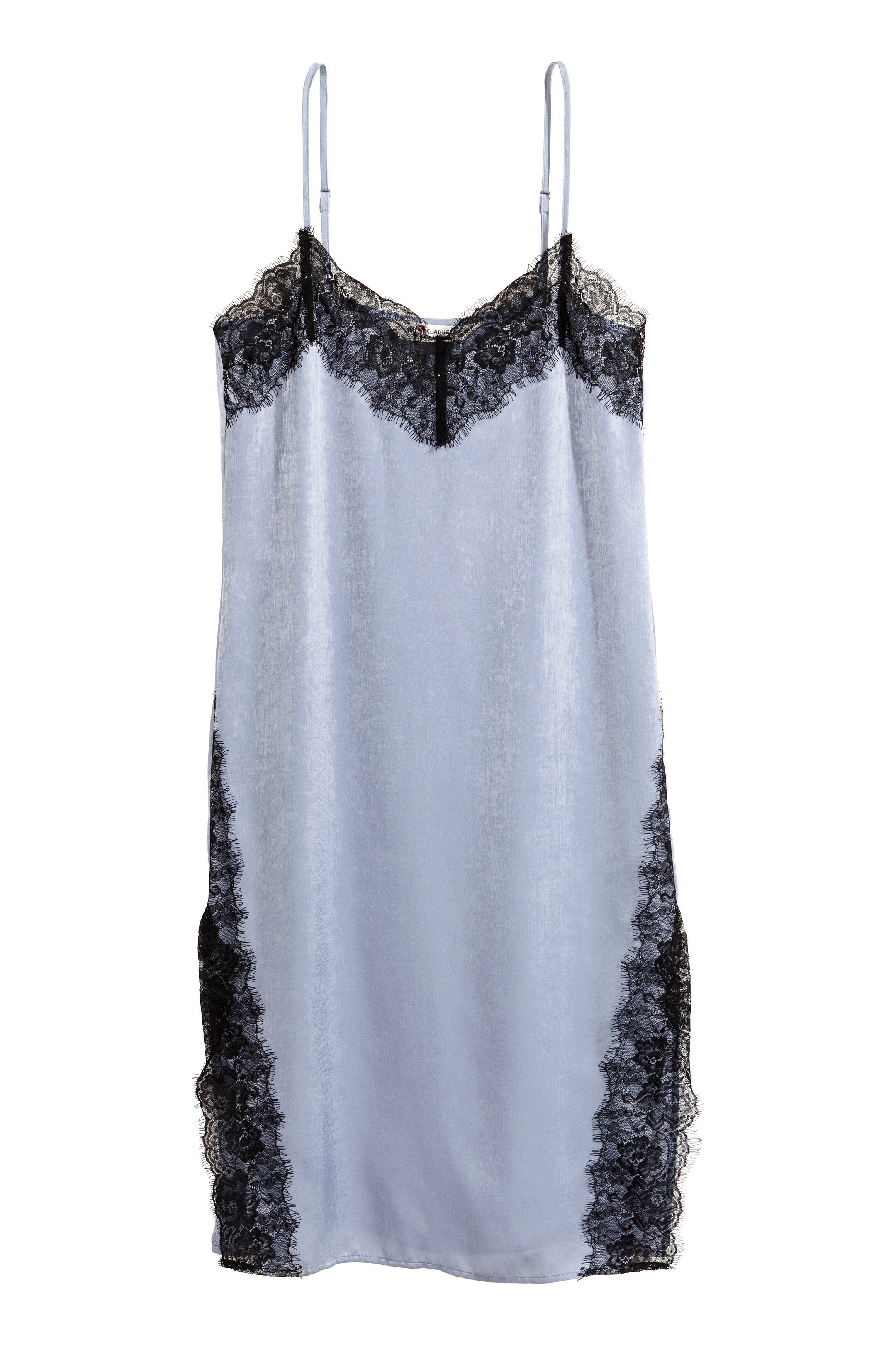View larger image: Slip-on dress - Light blue - Ladies | H&M GB 1