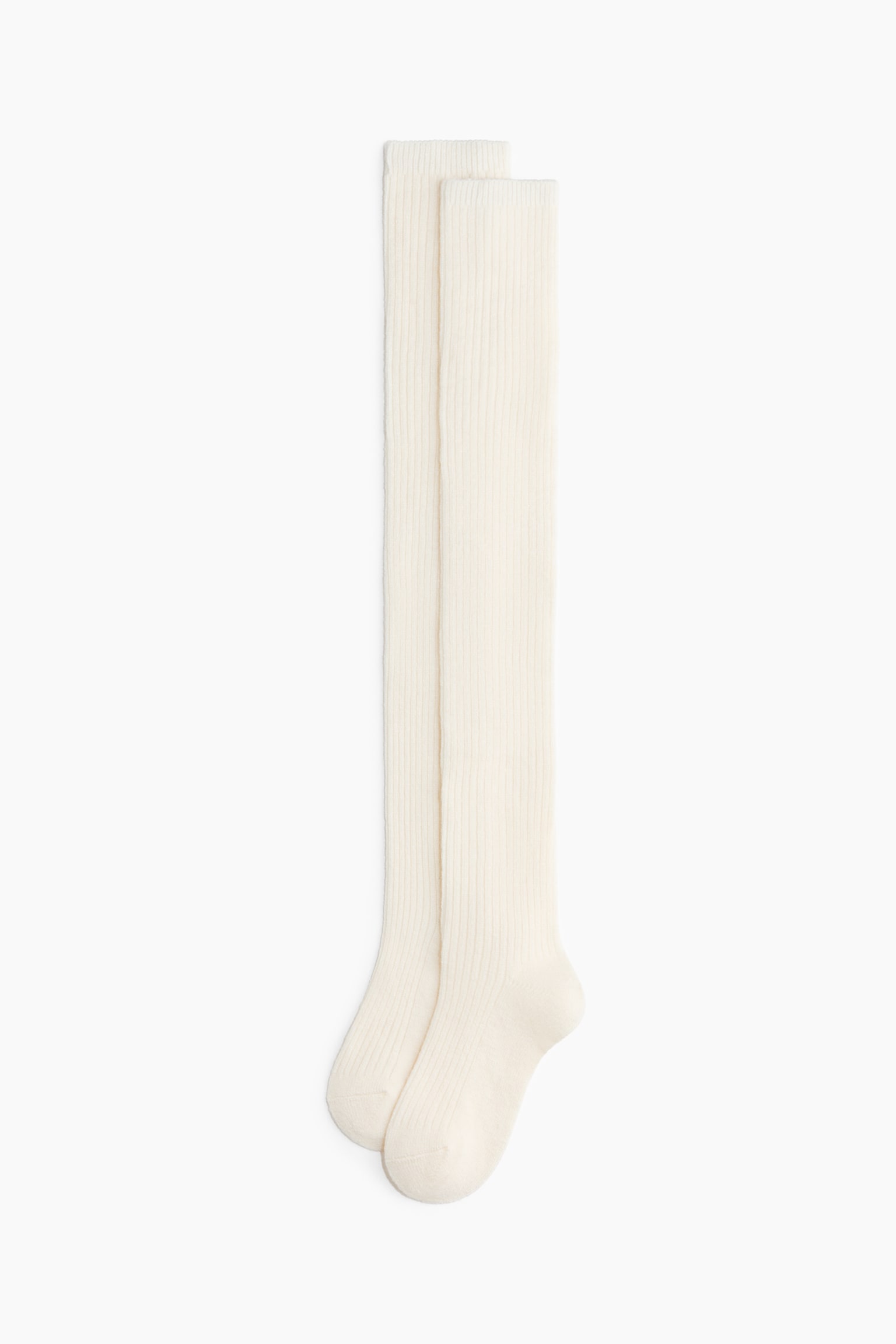 Overknee kousen - Roomwit