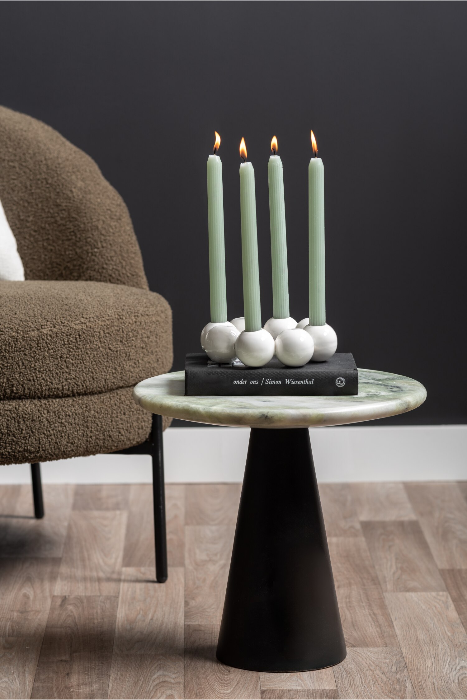 Force Bijzettafel - Himalaya Groen/Naturel