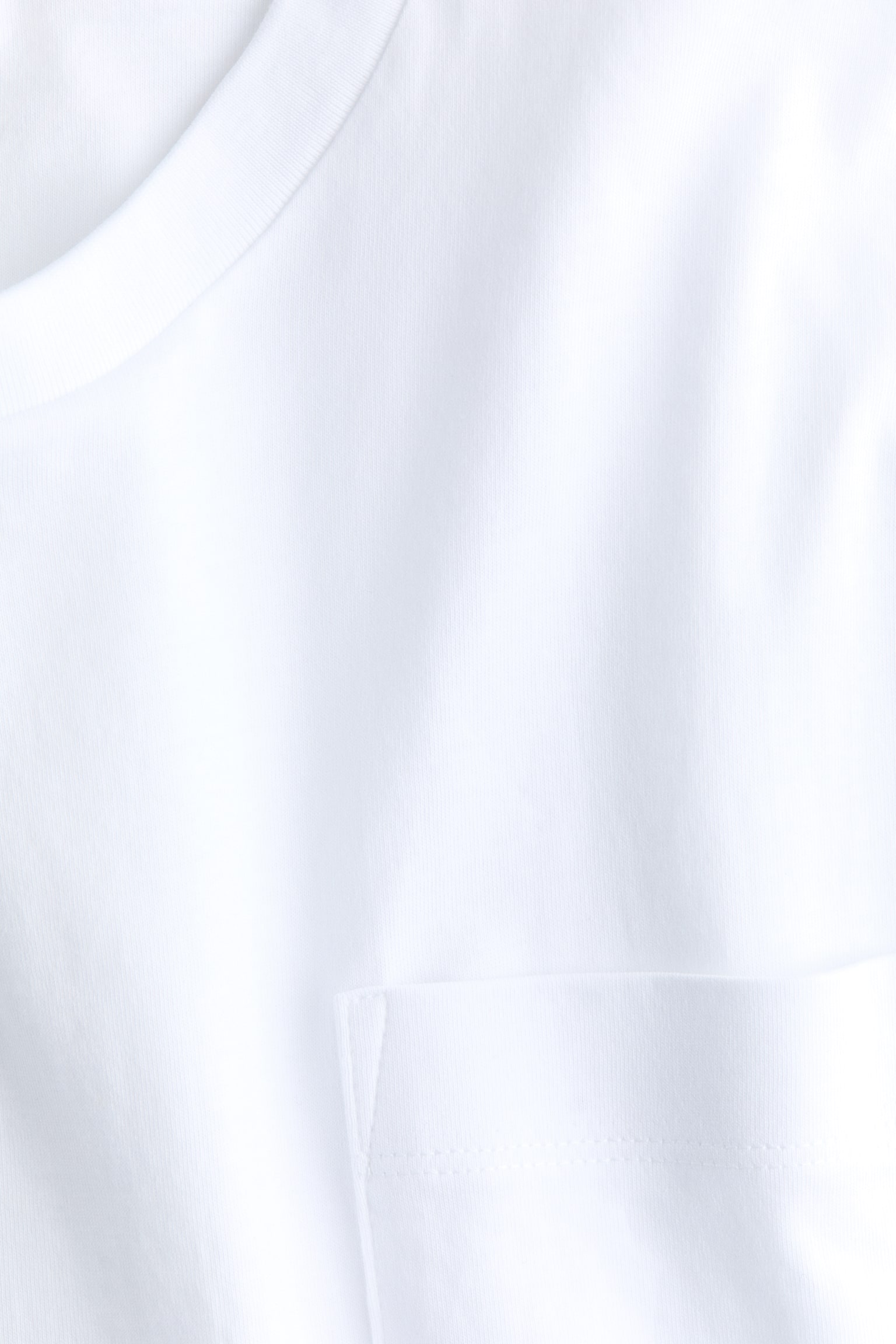 Топ із кишенею - Білий/Зелений хакі - 4