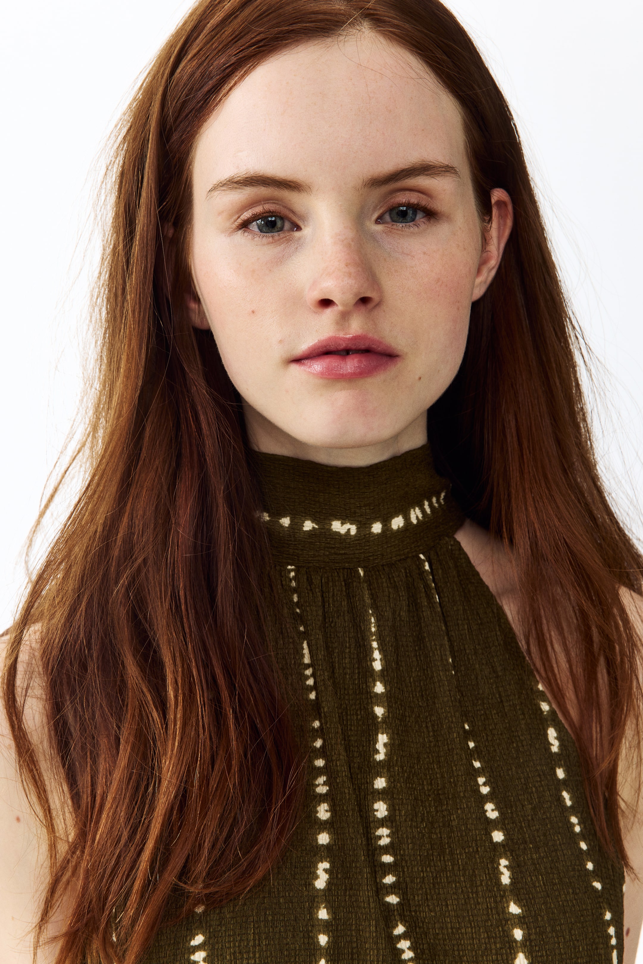 Textured Halterneck Top