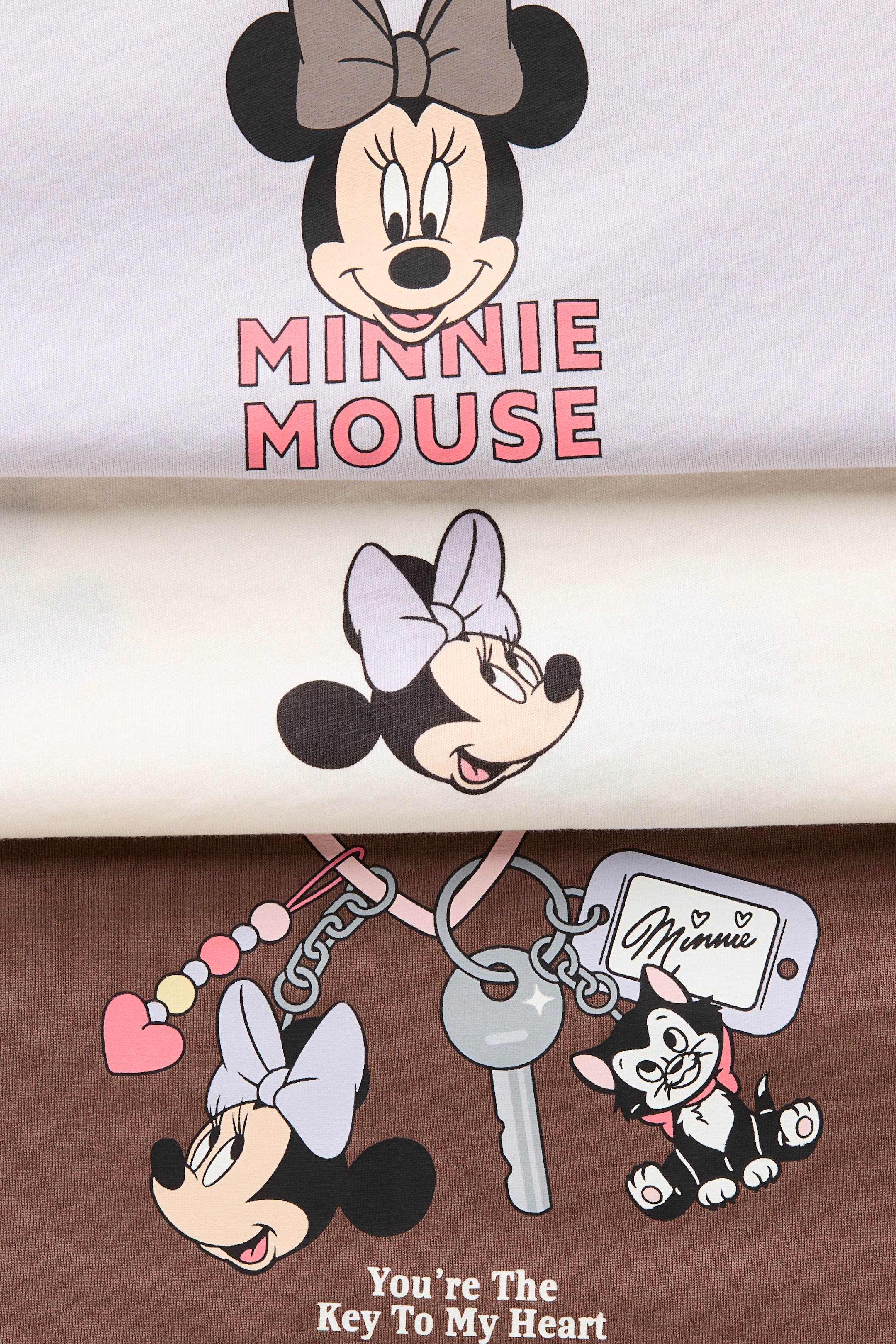 Детские футболки H&M 3-Pack Printed Cotton T-Shirts — фото 2