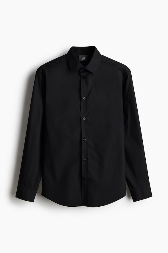 Мужские рубашки H&M Regular Fit Easy-iron Shirt