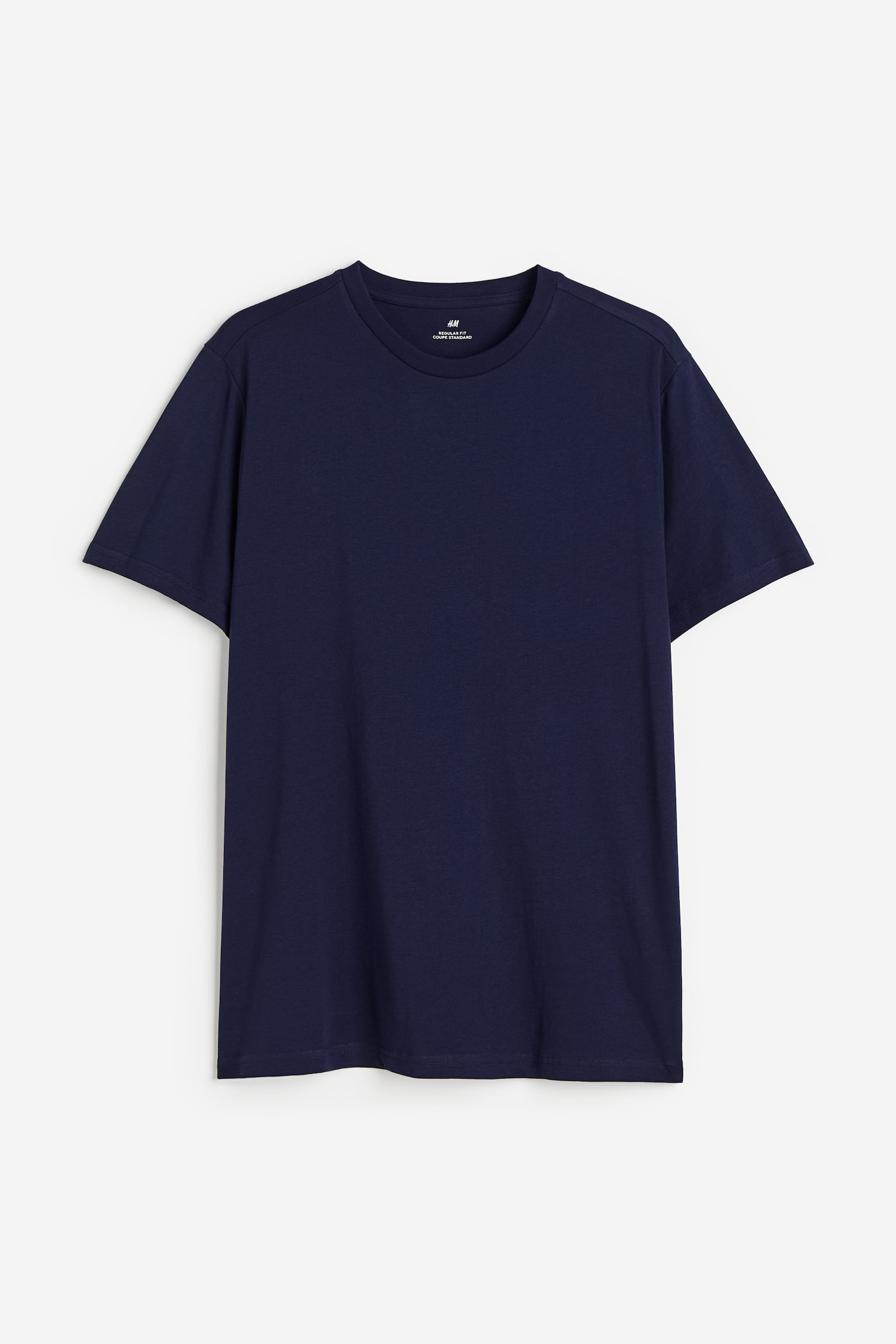 Regular Fit T-shirt - Dark blue/White/Black/Grey marl/Dark grey/Burgundy/Dark brown/Light green/Forest green/Light beige/Khaki green/Pink/Light grey/Dark grey/Khaki green - 2