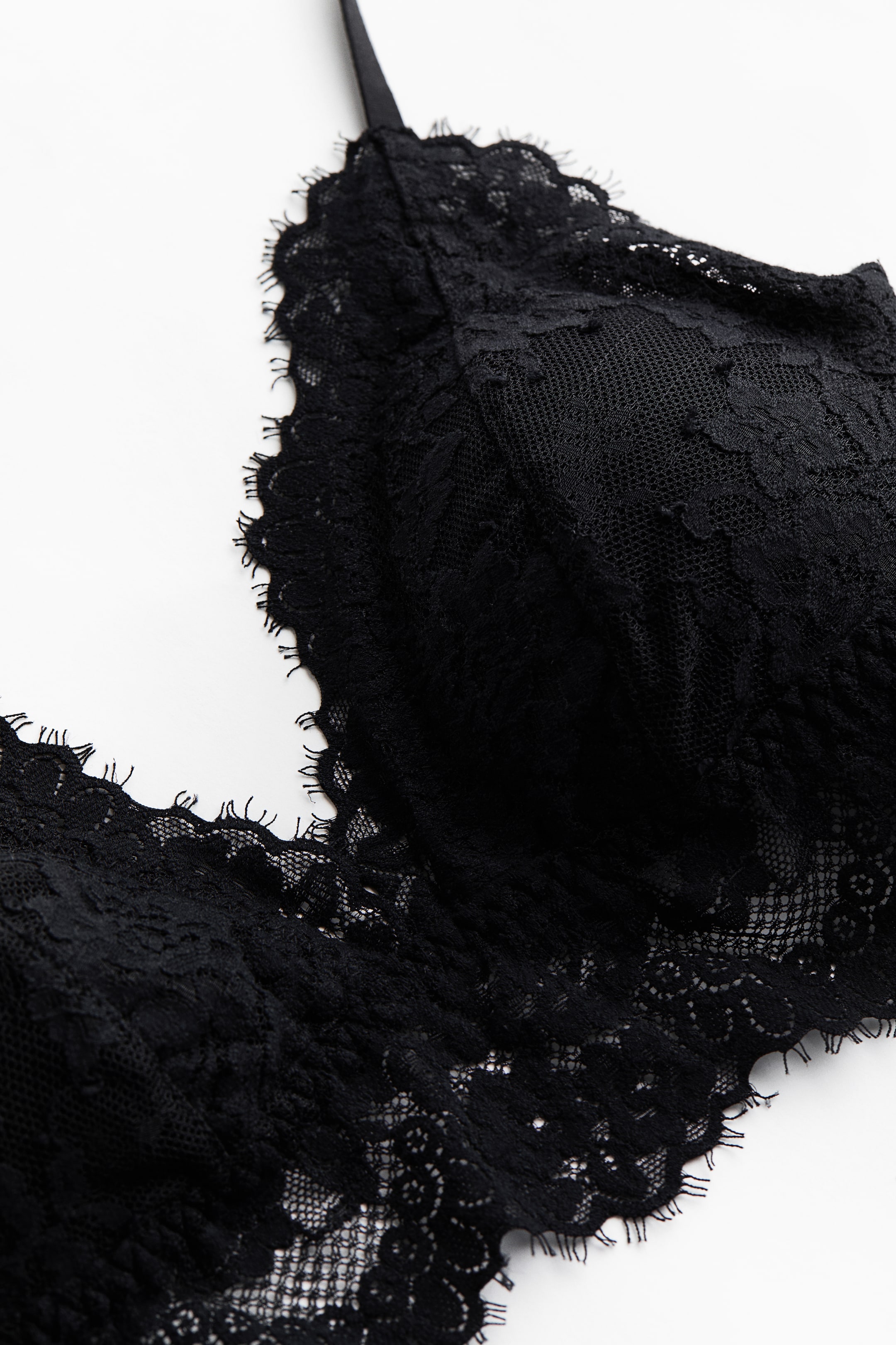 Padded Soft-Cup Lace Bra