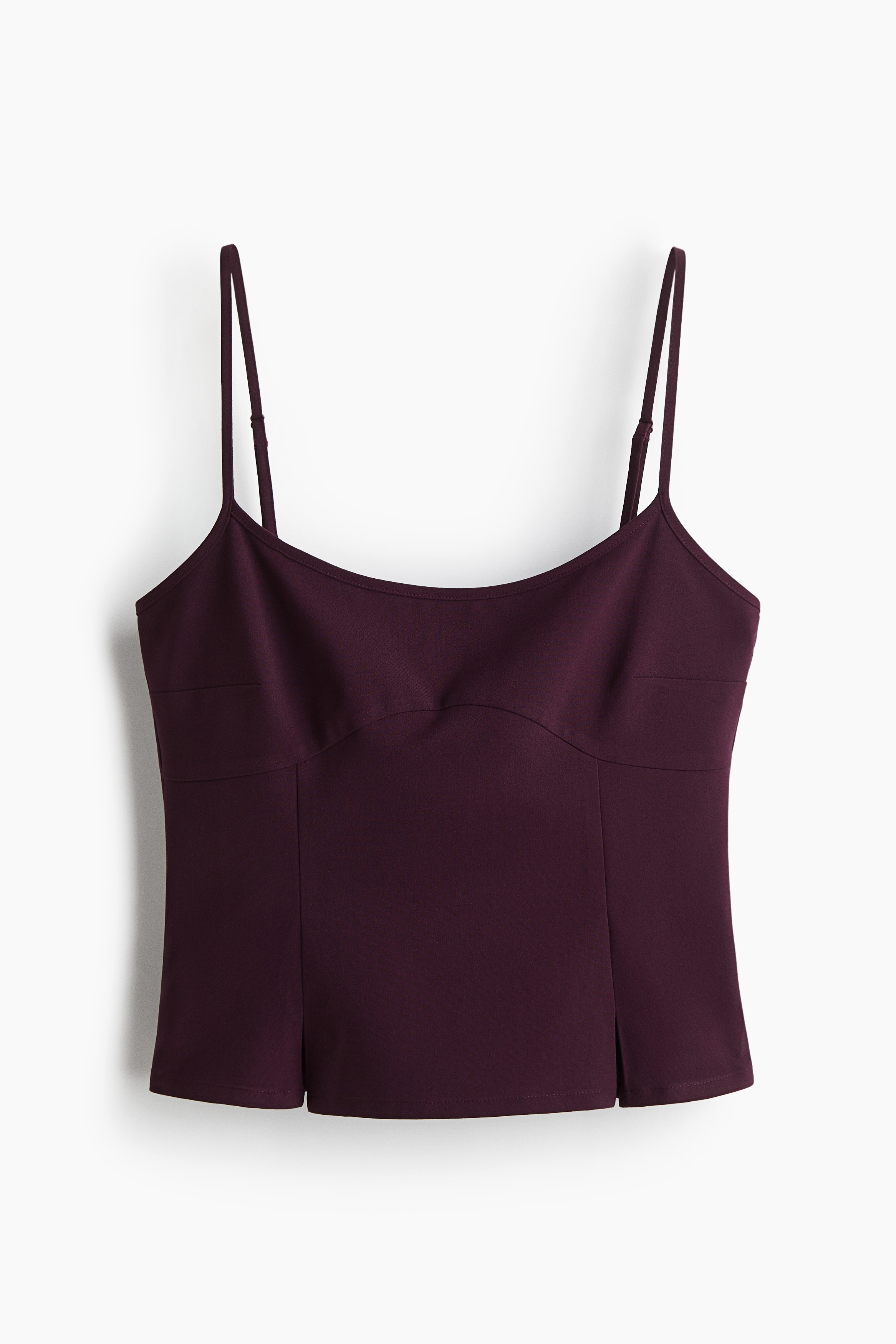 キャミトップス - バーガンディ