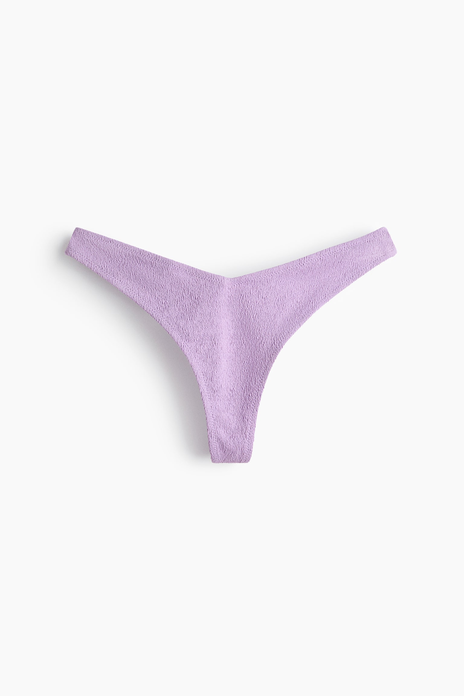 Thong Bikini Bottoms - Light purple/Light beige/leopard print - 1