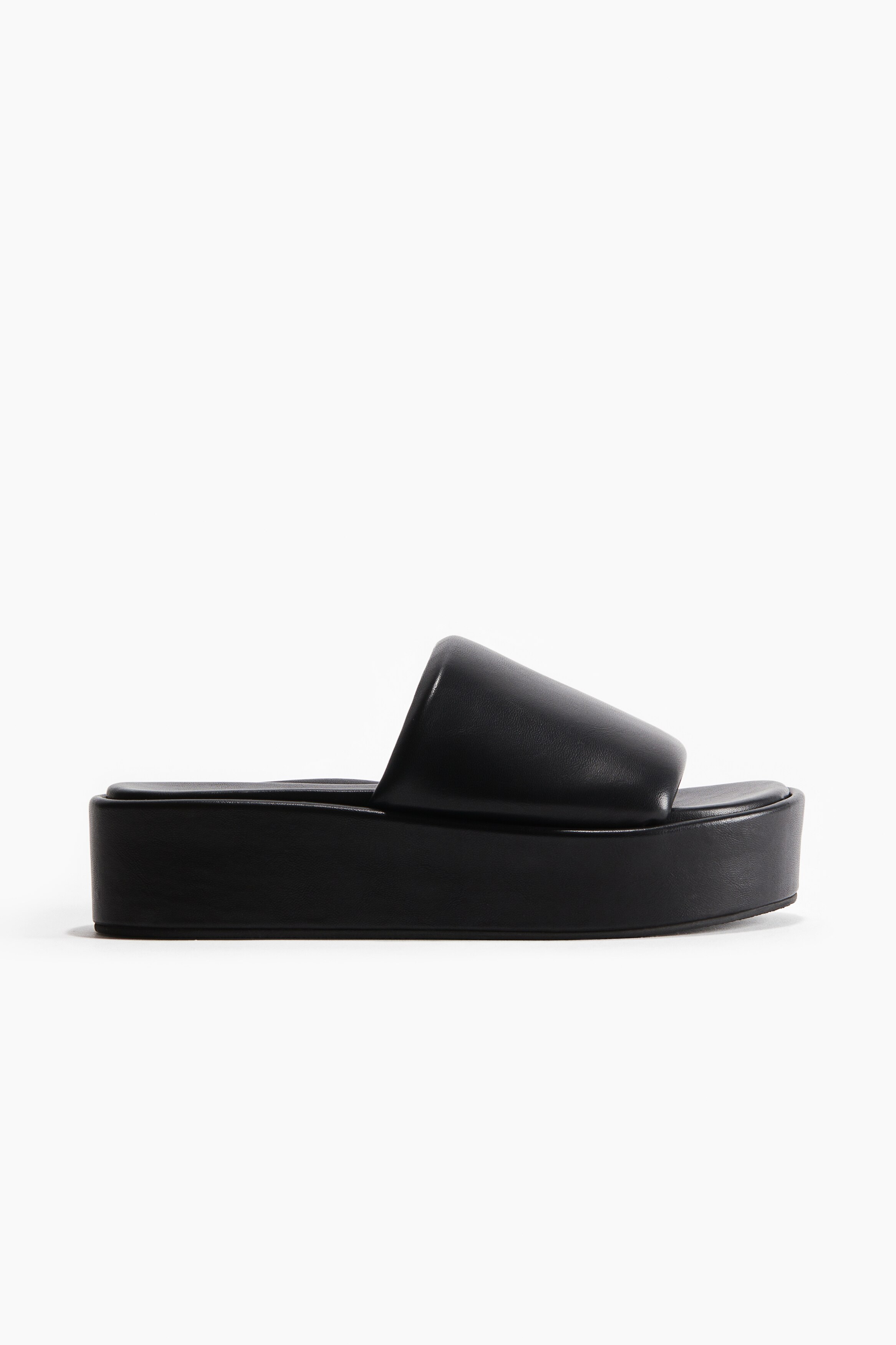 Dam - Svart Phoebe Flatform Sandals - Size: 38  - H&M